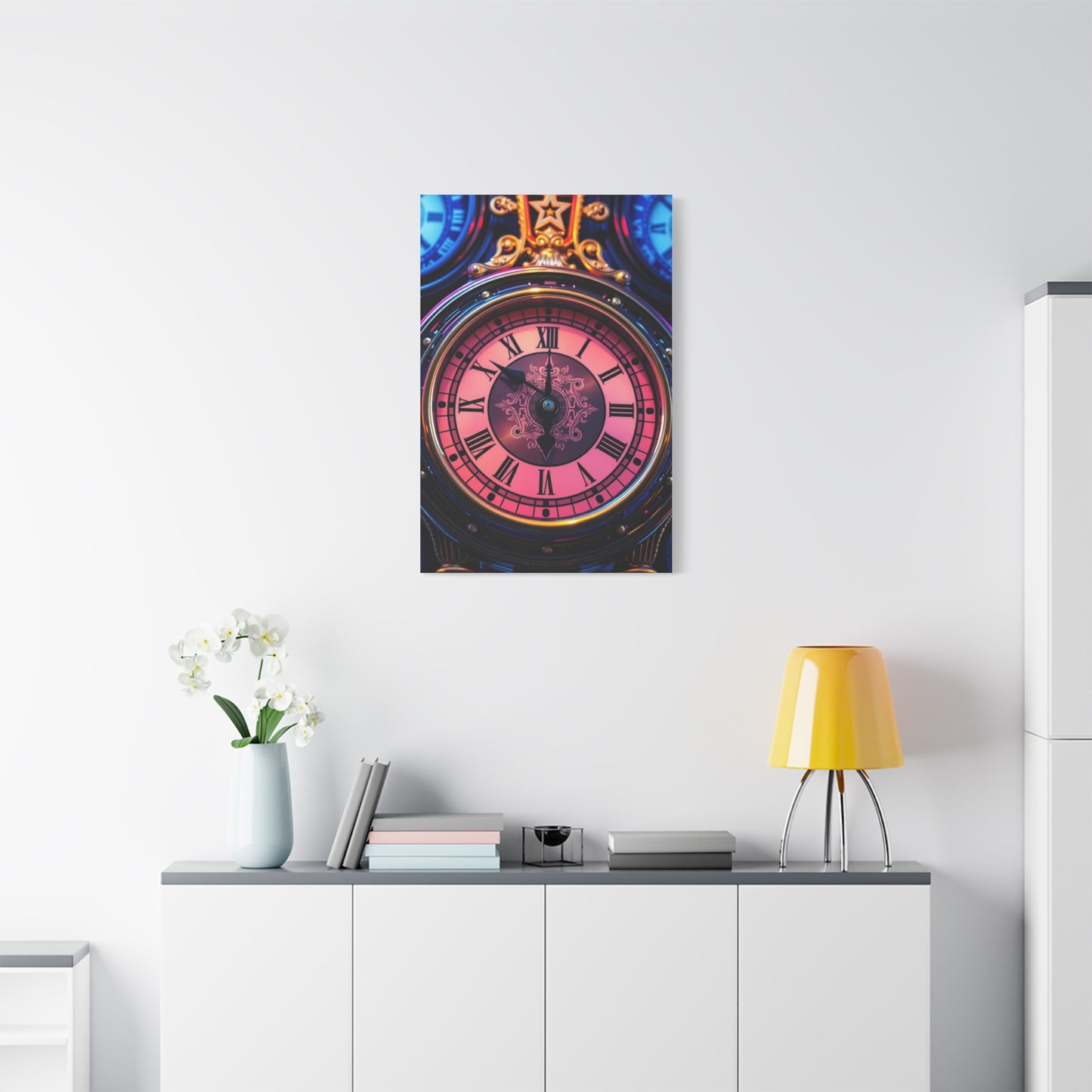 Clock Art Canvas Art 7 Wall Art & Canvas Print