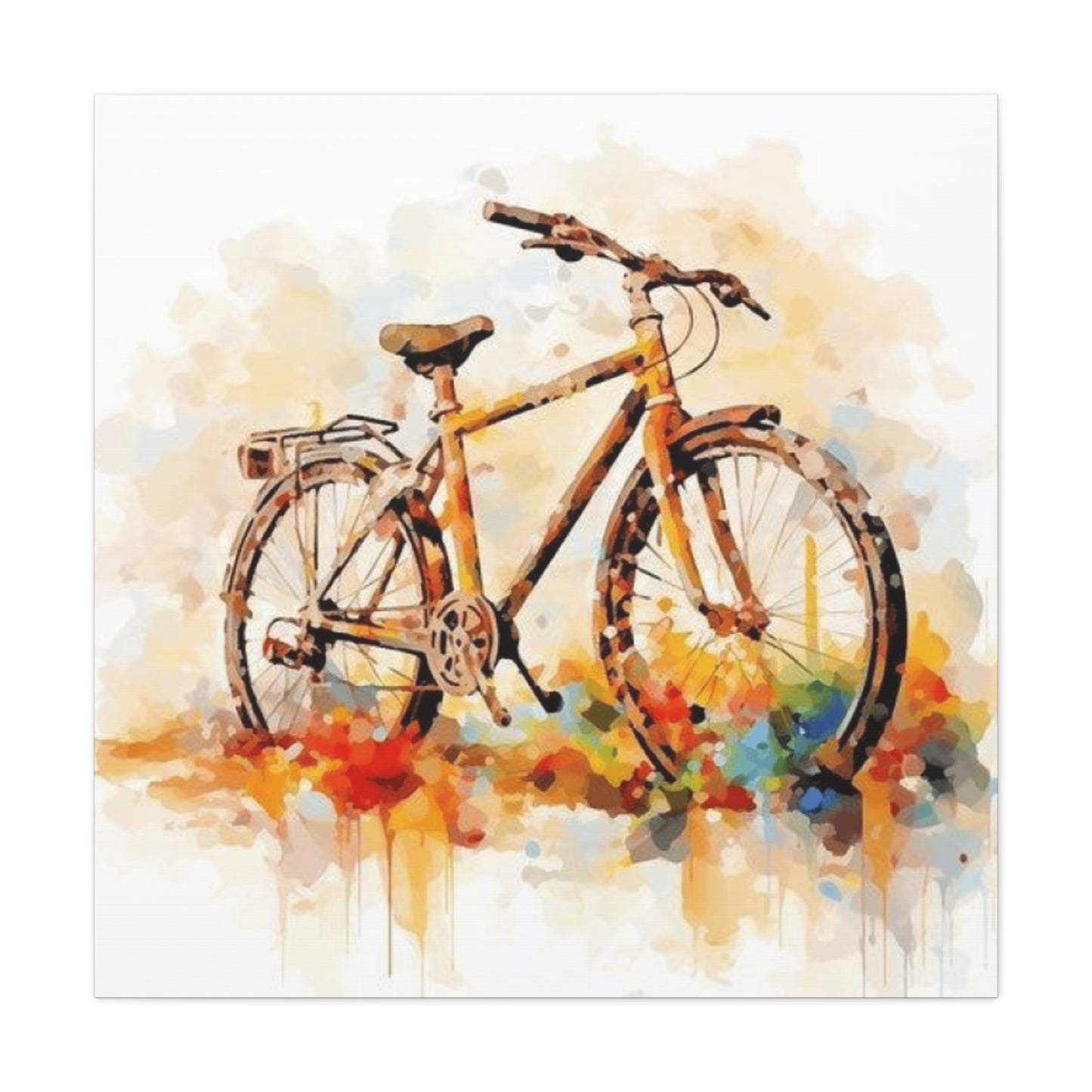 Abstract Cycle Paintin Wall Art & Canvas Prints