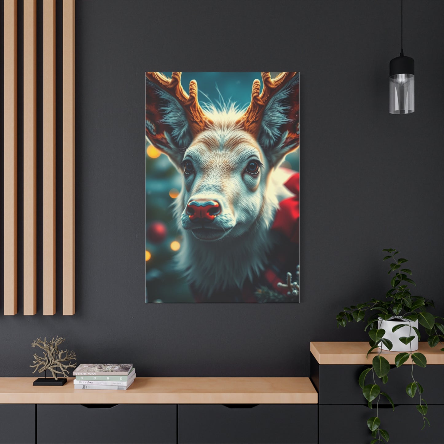 Supreme Christmas Animal Art Beautiful Collection Wall Art & Canvas Print