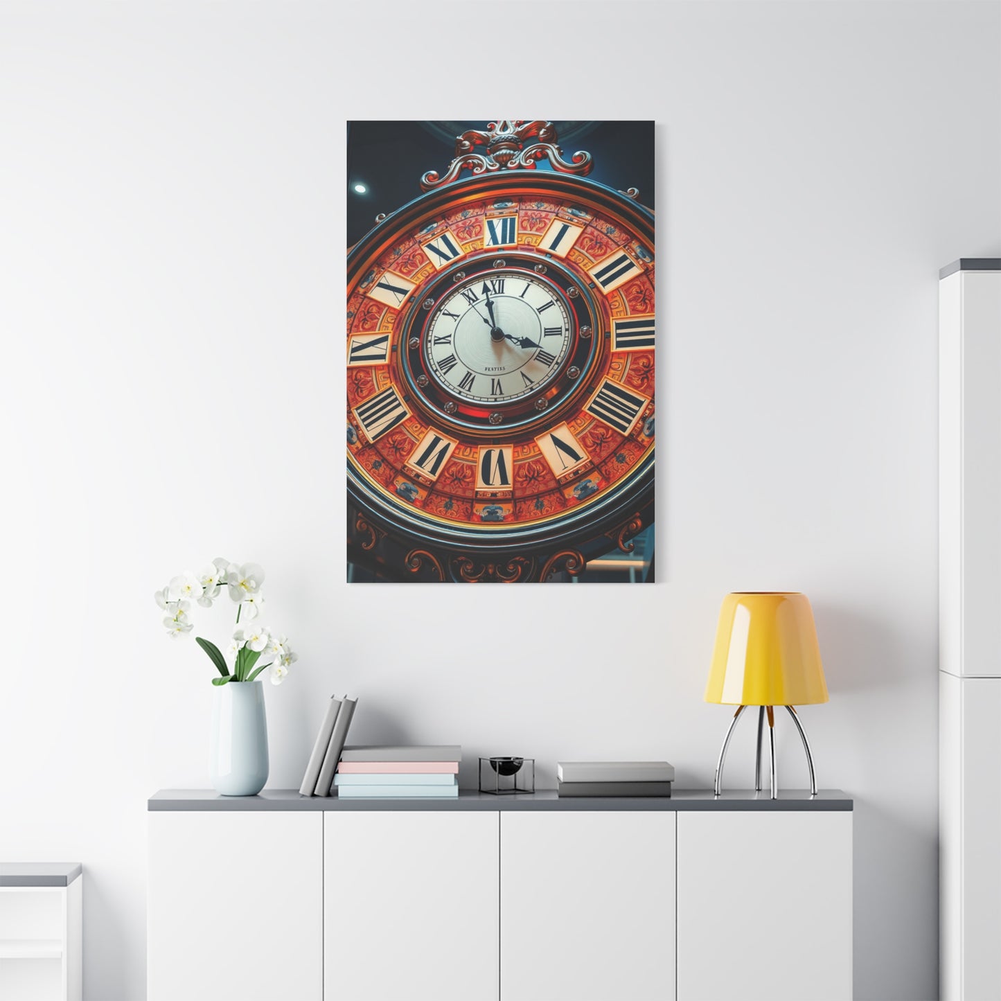 Clock Art Canvas Art 6 Wall Art & Canvas Print