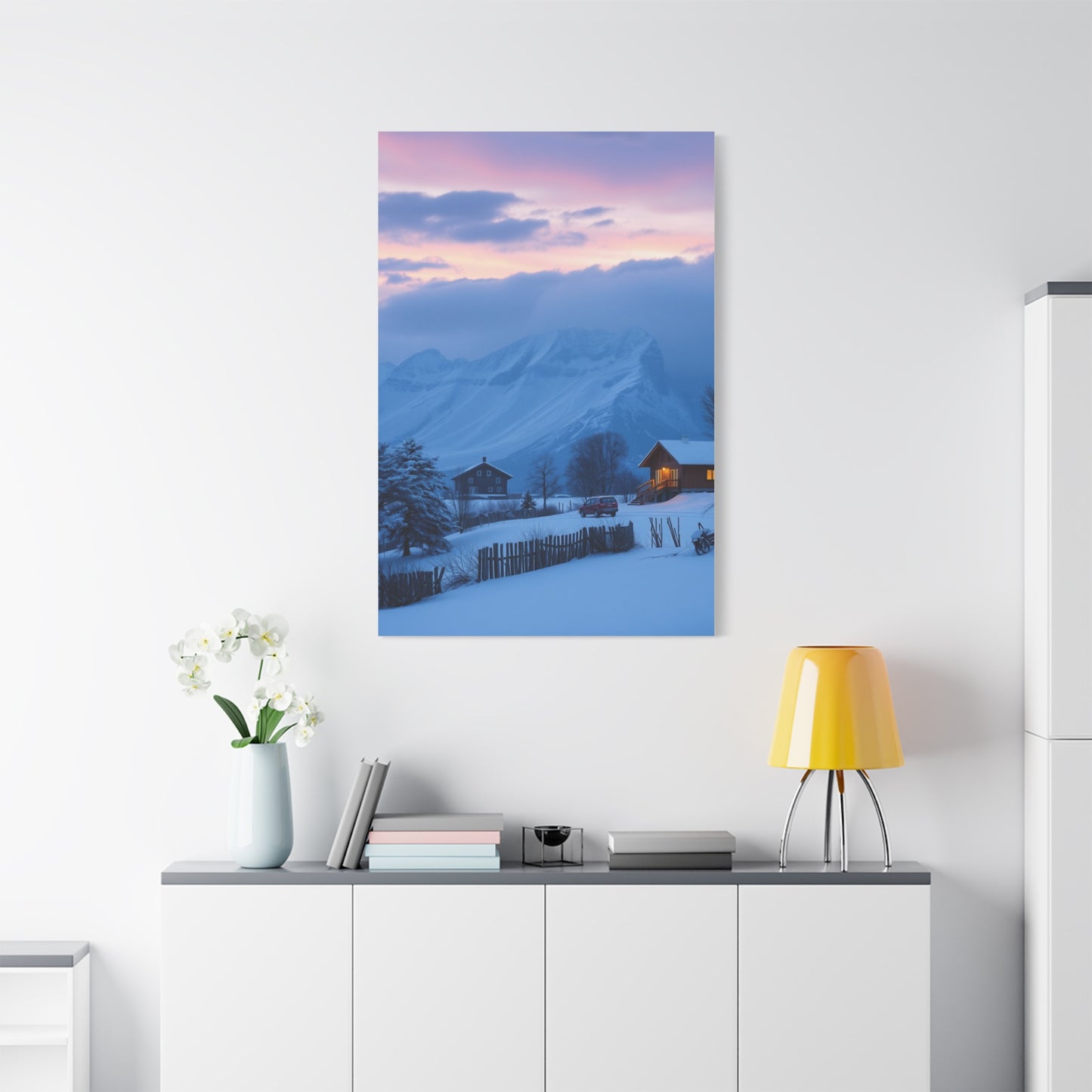 Fjord Harmony Art Piece Wall Art & Canvas Print