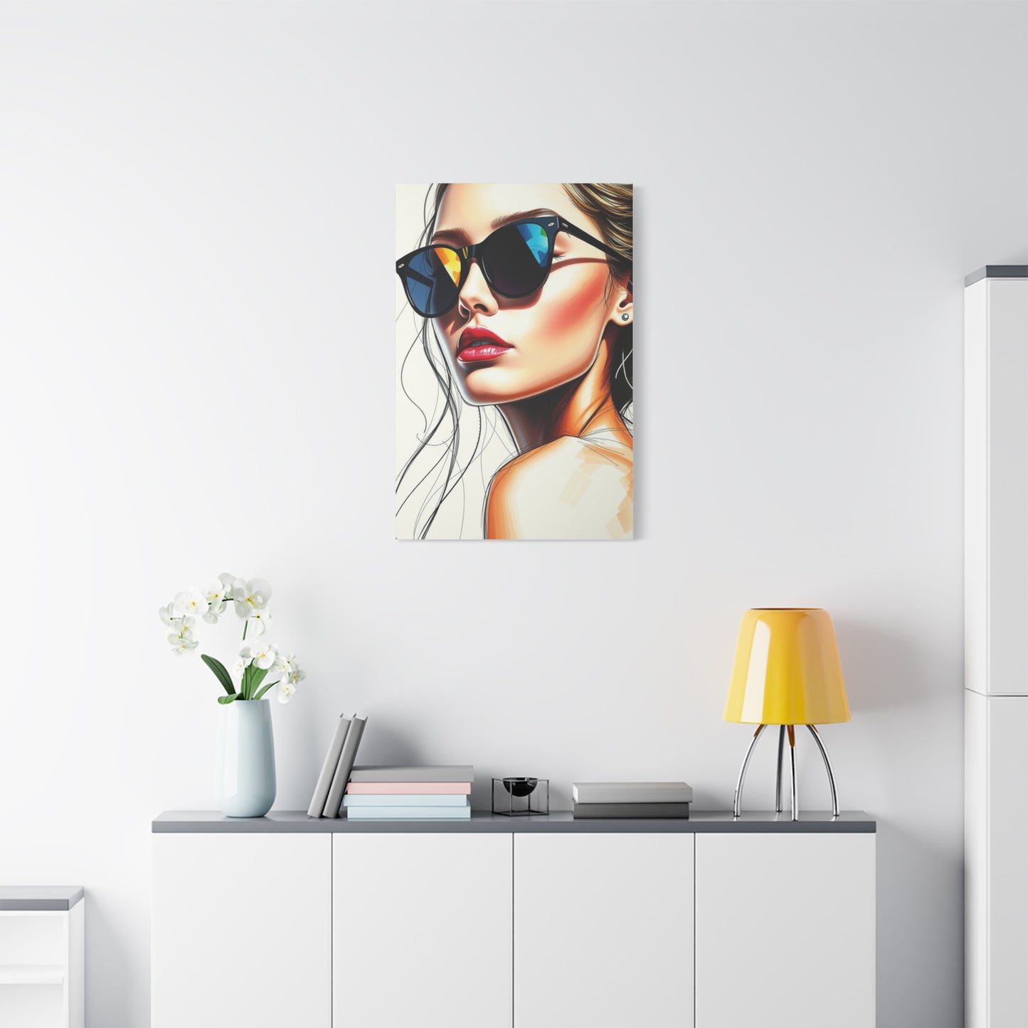 Fashion Illustration & Drawings Art Canvas Art 6 Wall Art & Canvas Print