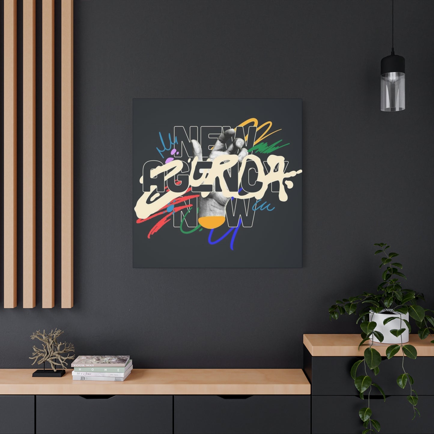 New Agency Now Poster Wall Art & Canvas Prints