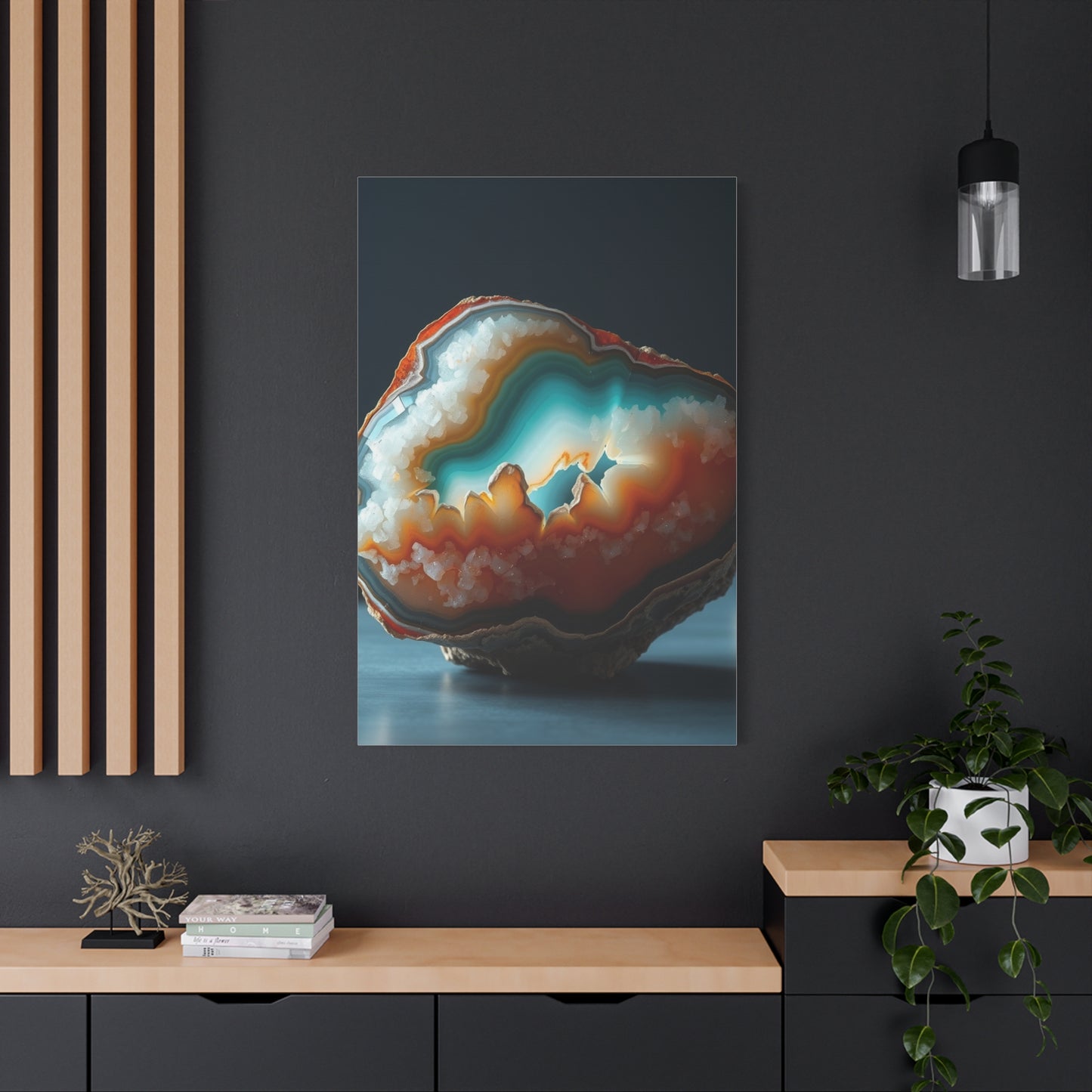 Agates, Geodes & Minerals Art Supreme Canvas Wall Art & Canvas Print