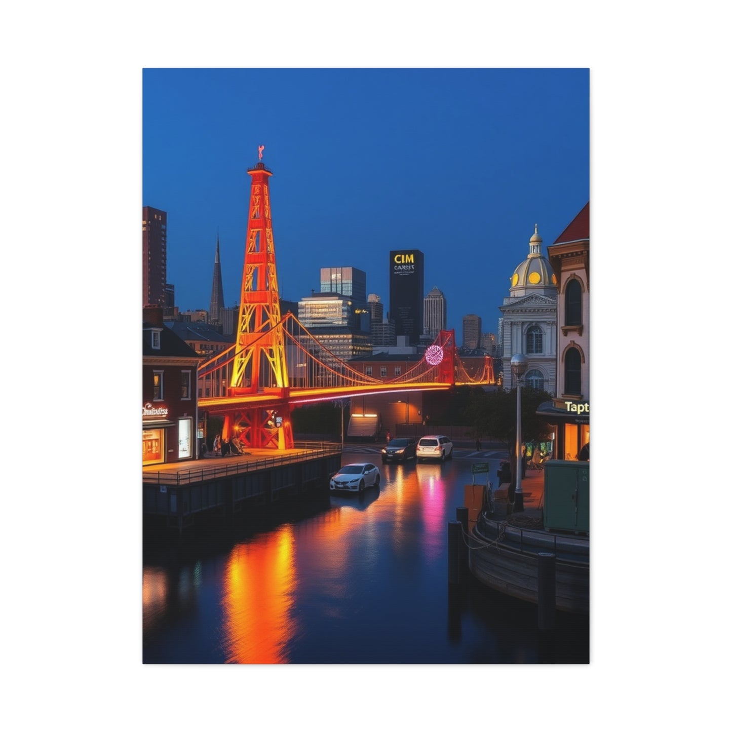 San Francisco Art Canvas Art 9 Wall Art & Canvas Print