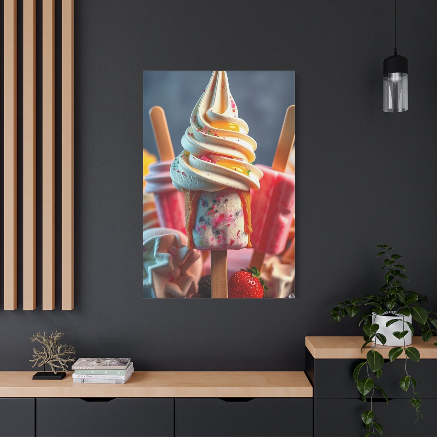 Ice Cream & Popsicle Art Supreme Gallery Wall Art & Canvas Print