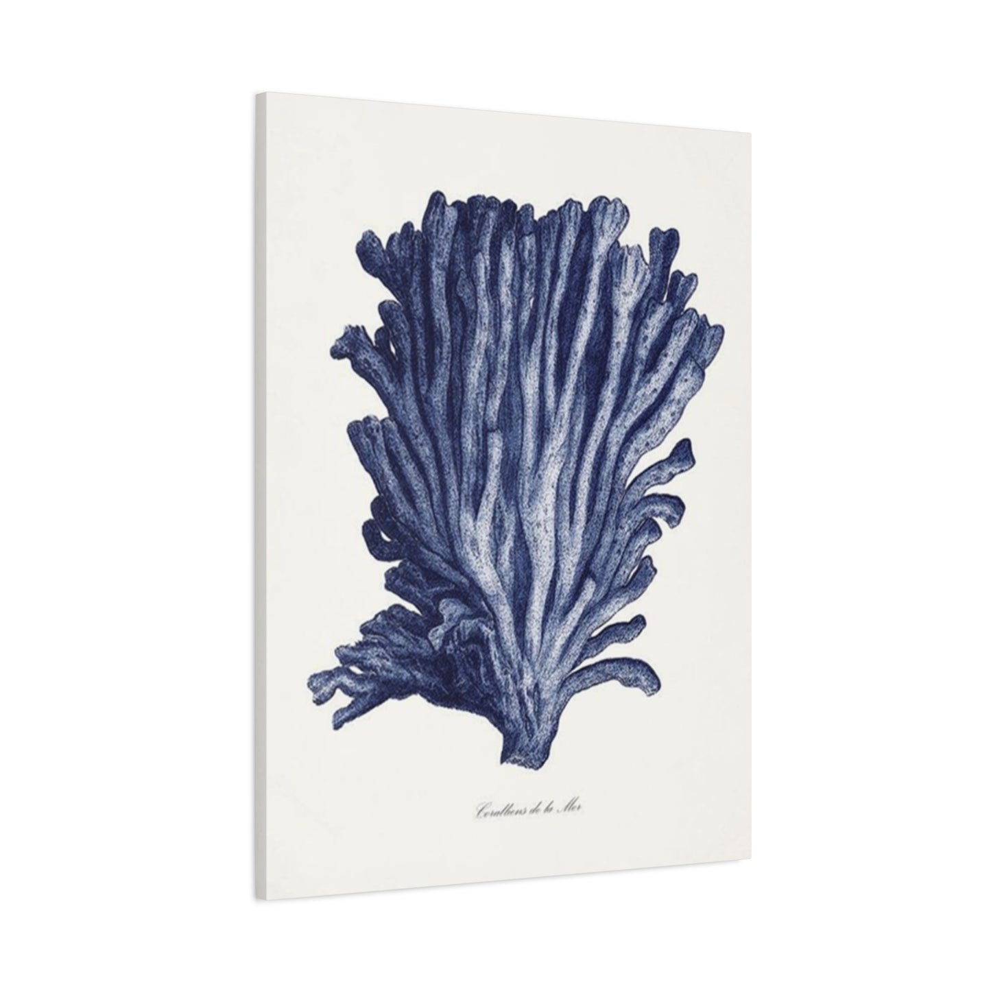 Blue Shell Stem Painting Wall Art & Canvas Prints