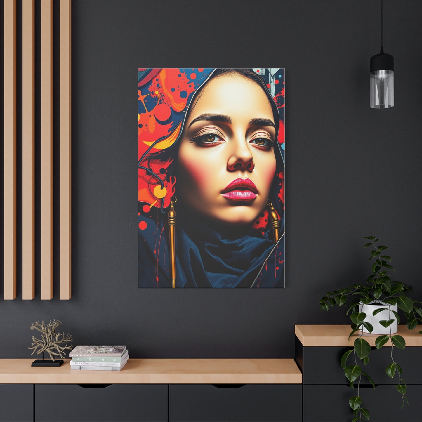 Luxe Abstract Masterpiece Wall Art & Canvas Print