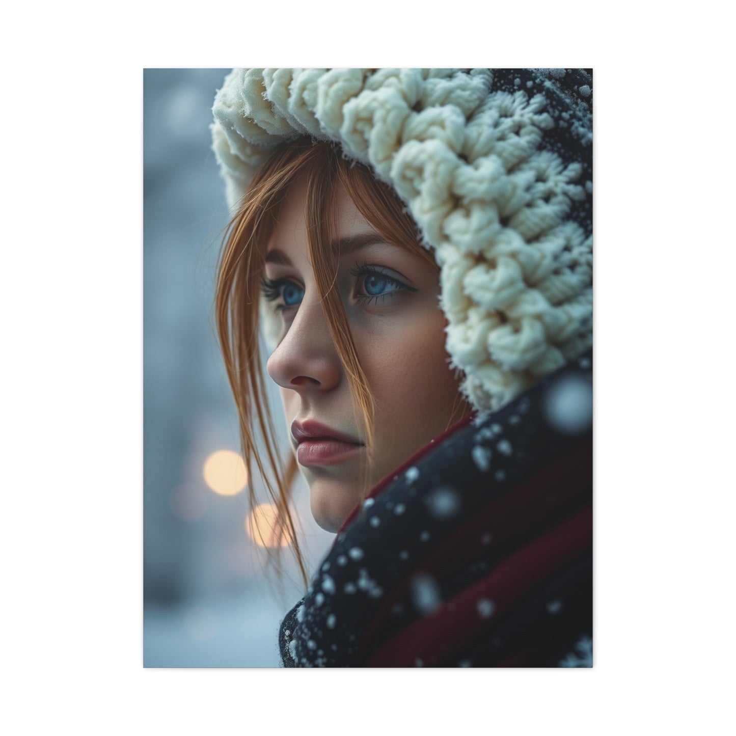 Whispering Winter Tableau Wall Art & Canvas Print