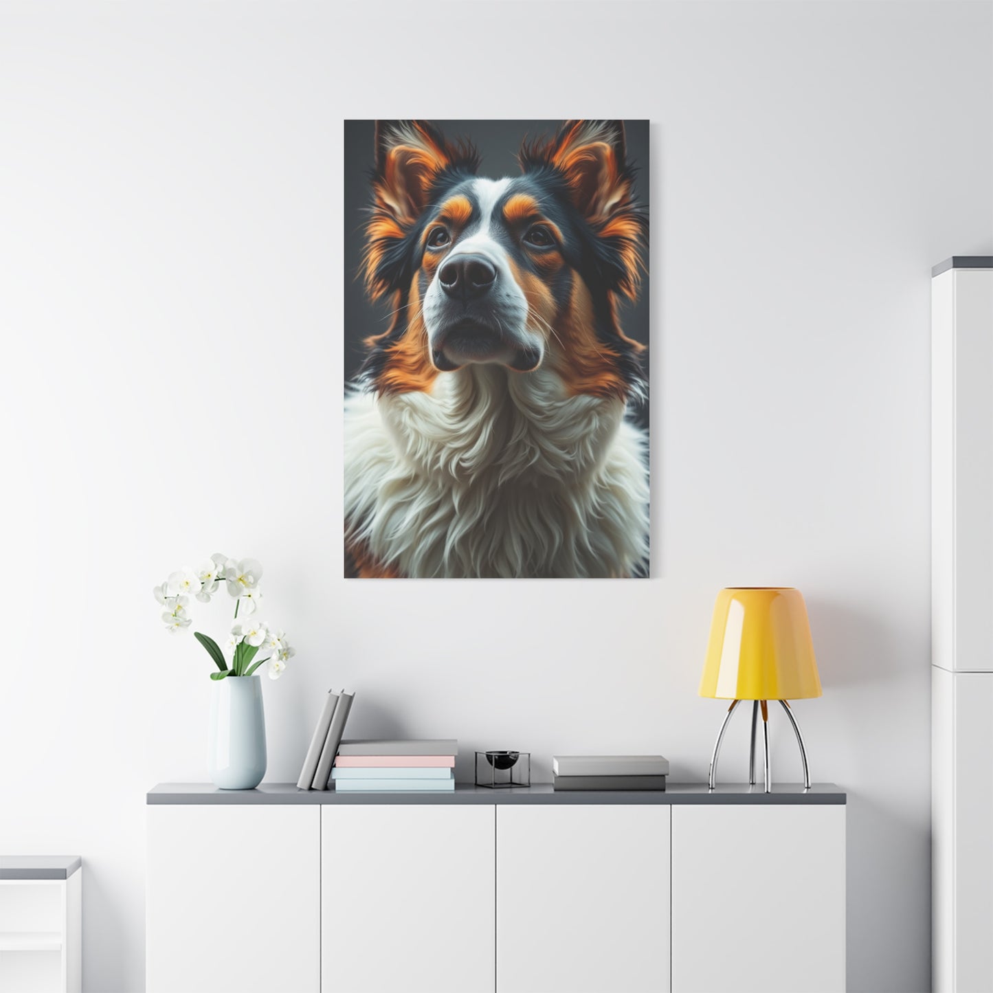 Refined Pooch Canvas Gallery Wall Art & Canvas Print