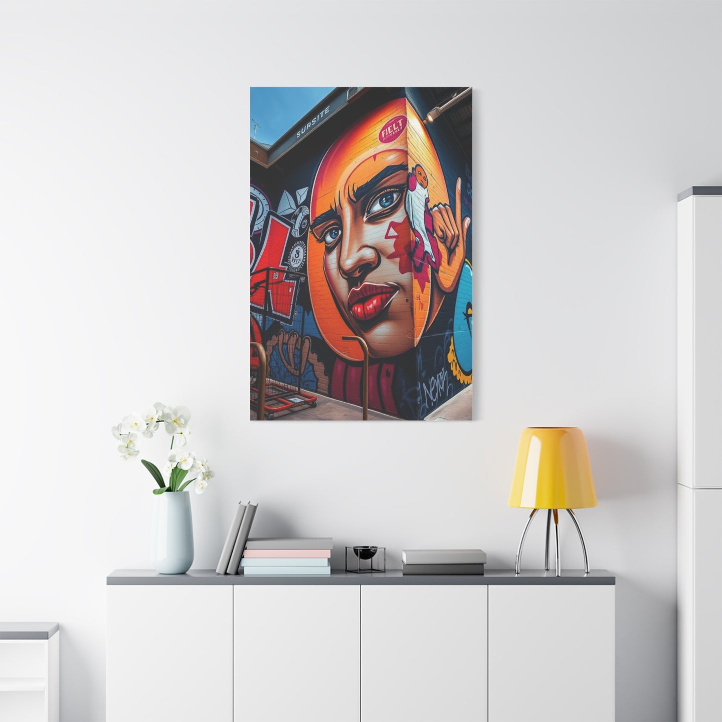 Modern Urbane Masterpiece Wall Art & Canvas Print