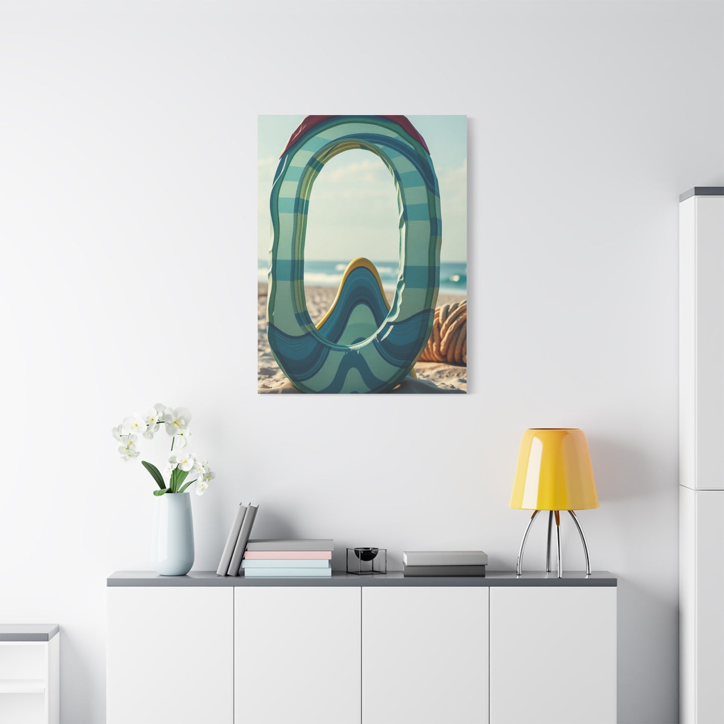 Tidal Symphony Art Wall Art & Canvas Print