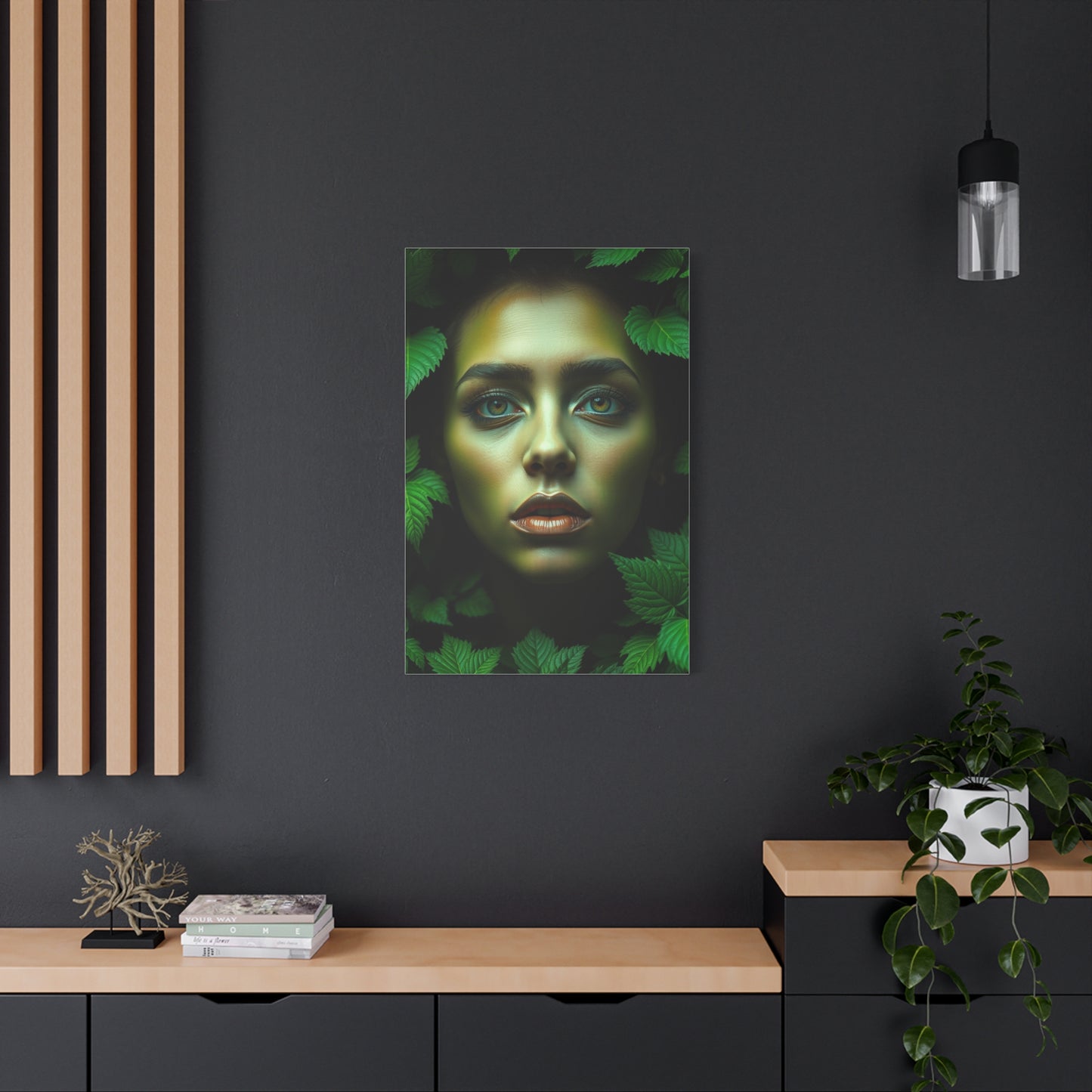Sage Elegance Painting Wall Art & Canvas Print
