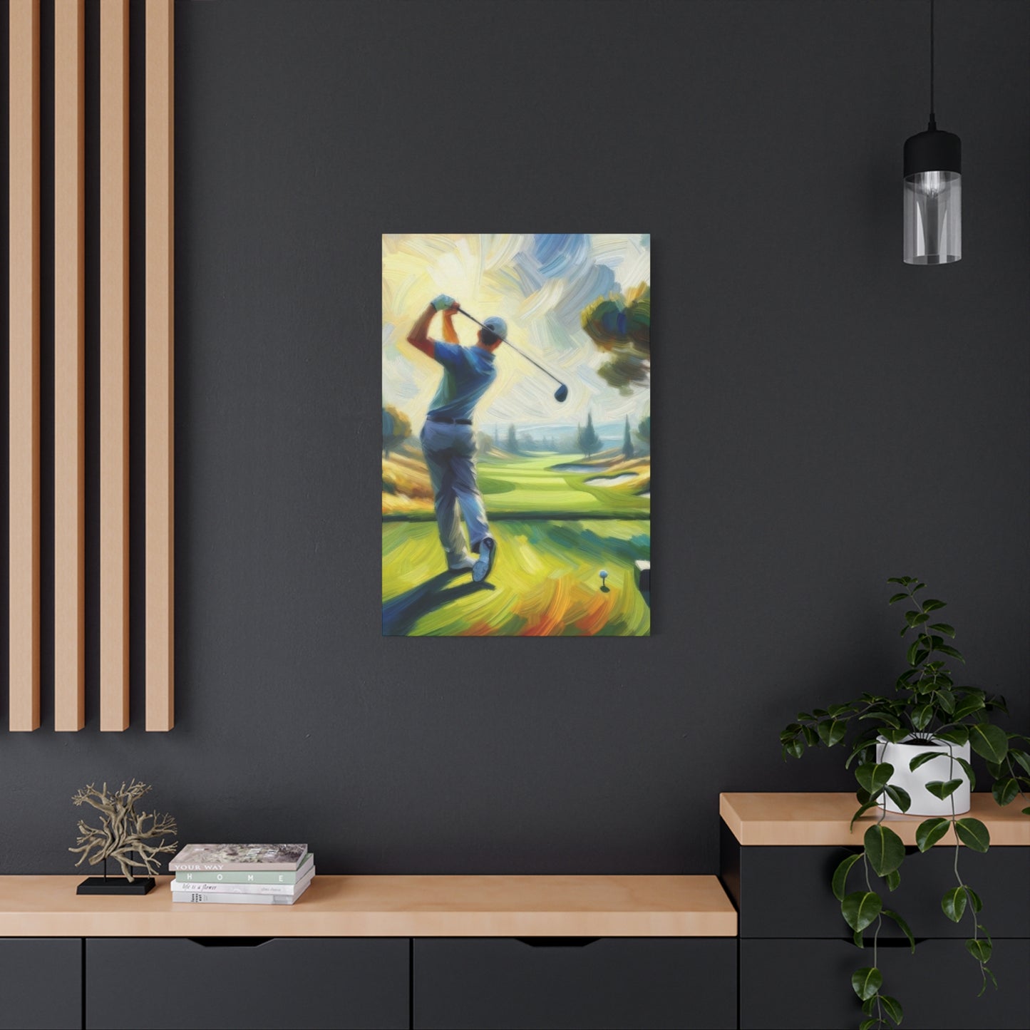 Golf Swing 2 Wall Art & Canvas Prints
