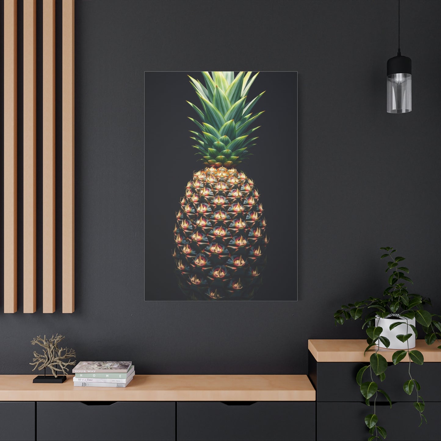 Pineapple Art Supreme Canvas Wall Art & Canvas Print