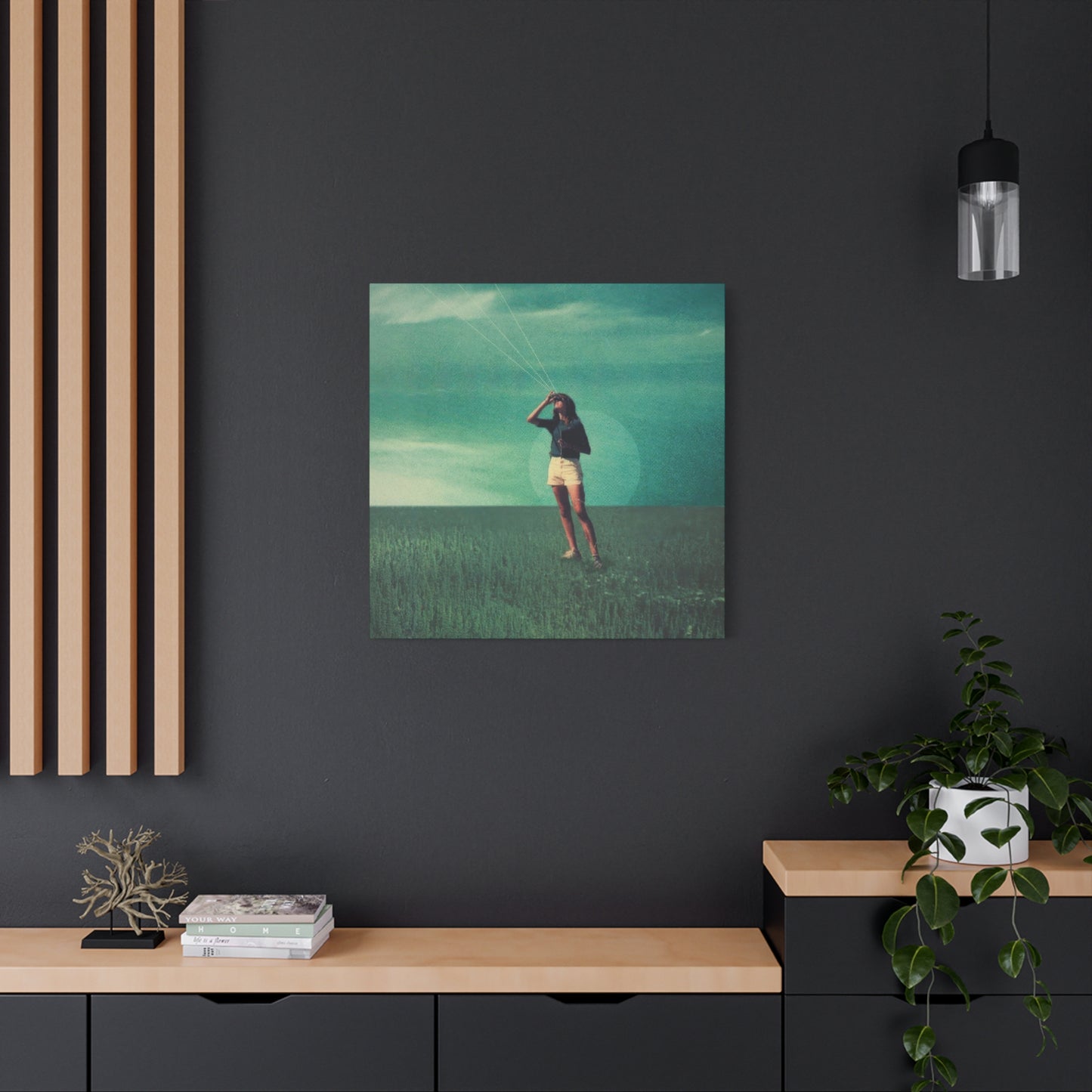 Frank Moth Green Grassland Wall Art & Canvas Prints