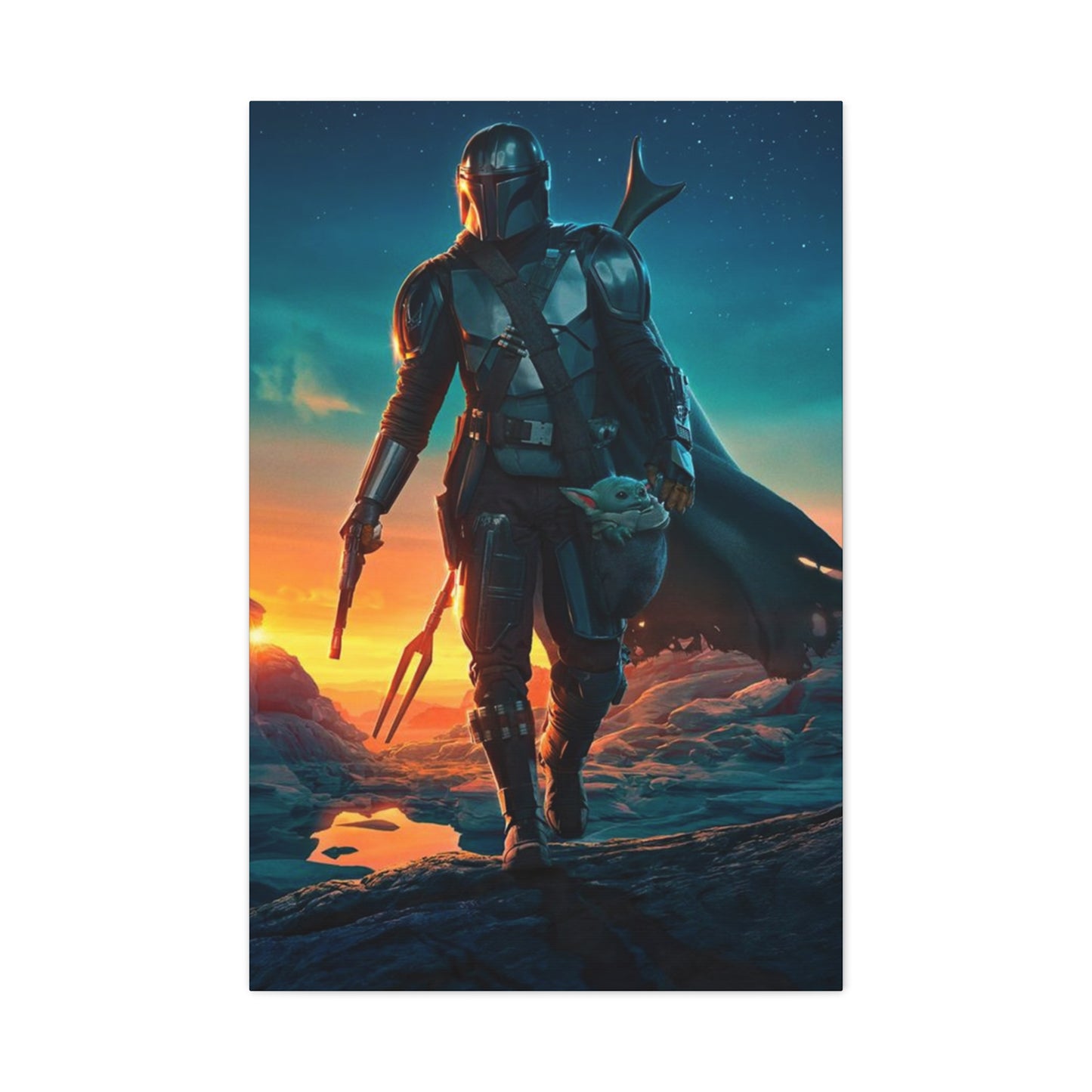 Star Wars Character And Yoda Wall Art & Canvas Prints