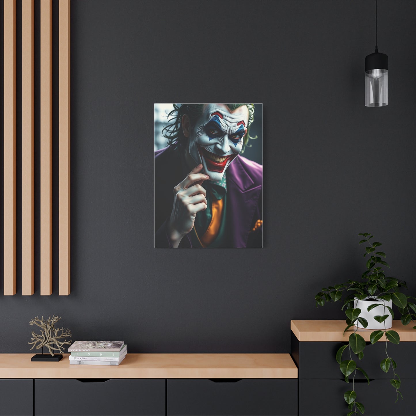The Joker Art Canvas Art 7 Wall Art & Canvas Print