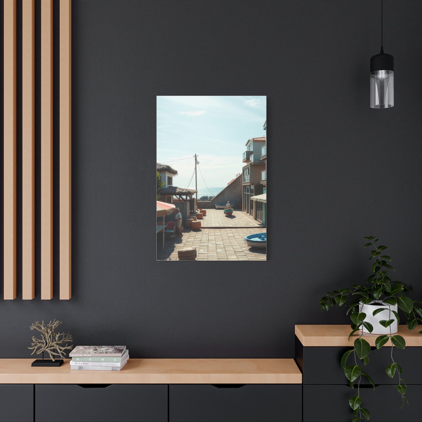 Contemporary Oceanic Dream Wall Art & Canvas Print