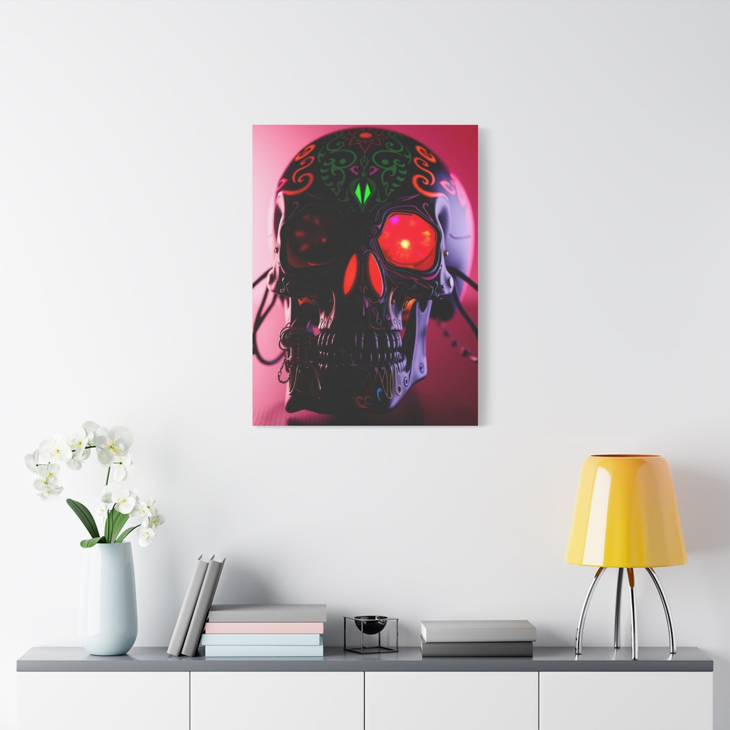 Lux Skully Mirage Wall Art & Canvas Print