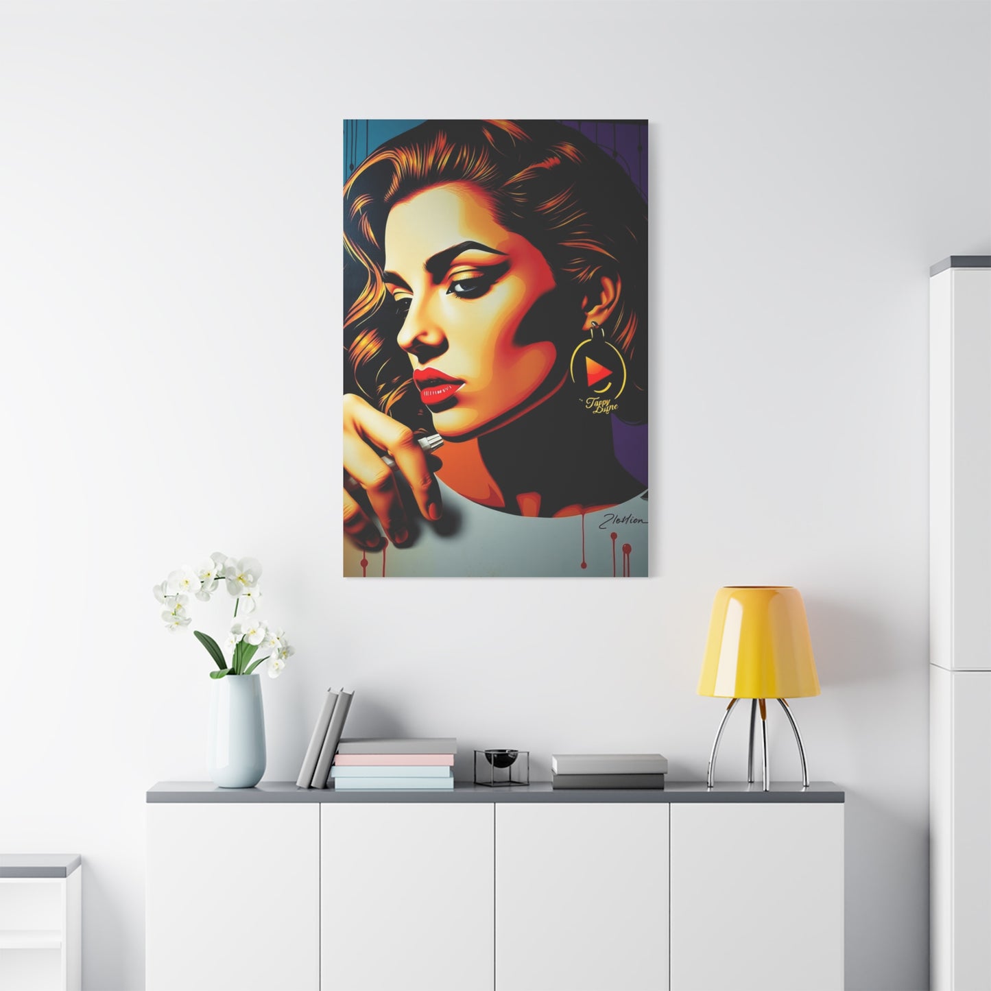 Opulent Vibrance Canvas Wall Art & Canvas Print