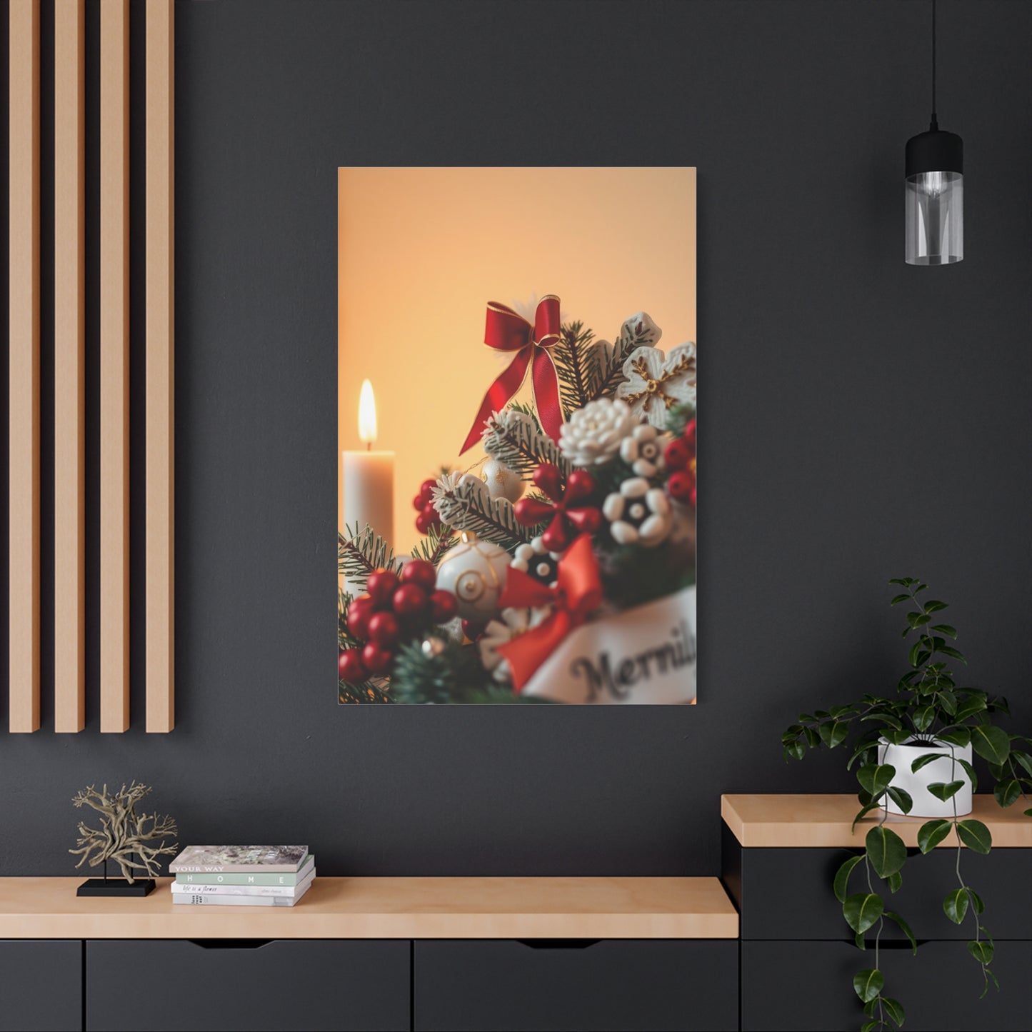 Holiday Decor Art Refined Canvas Wall Art & Canvas Print