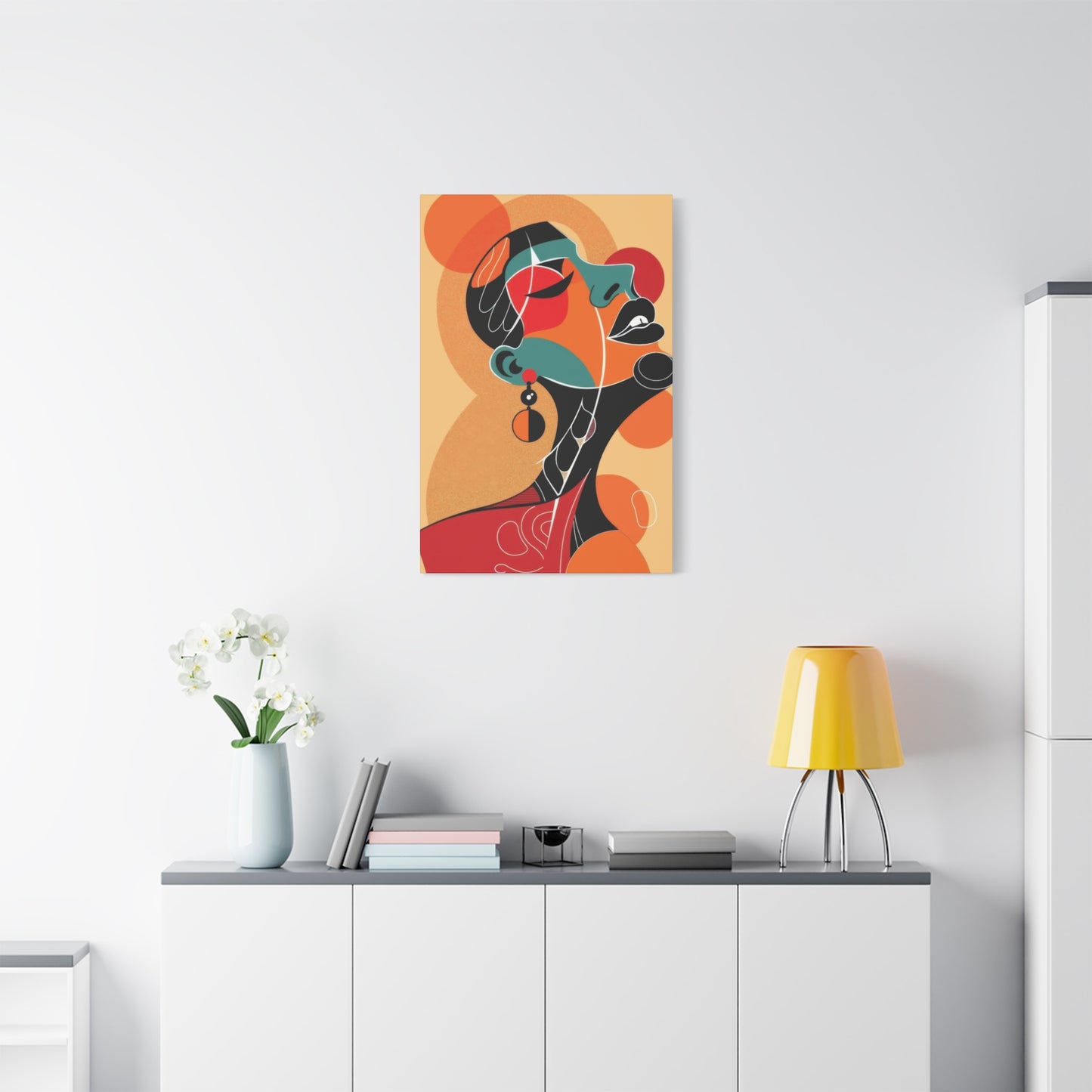 Women Abstract Portrait Wall Art & Canvas Prints