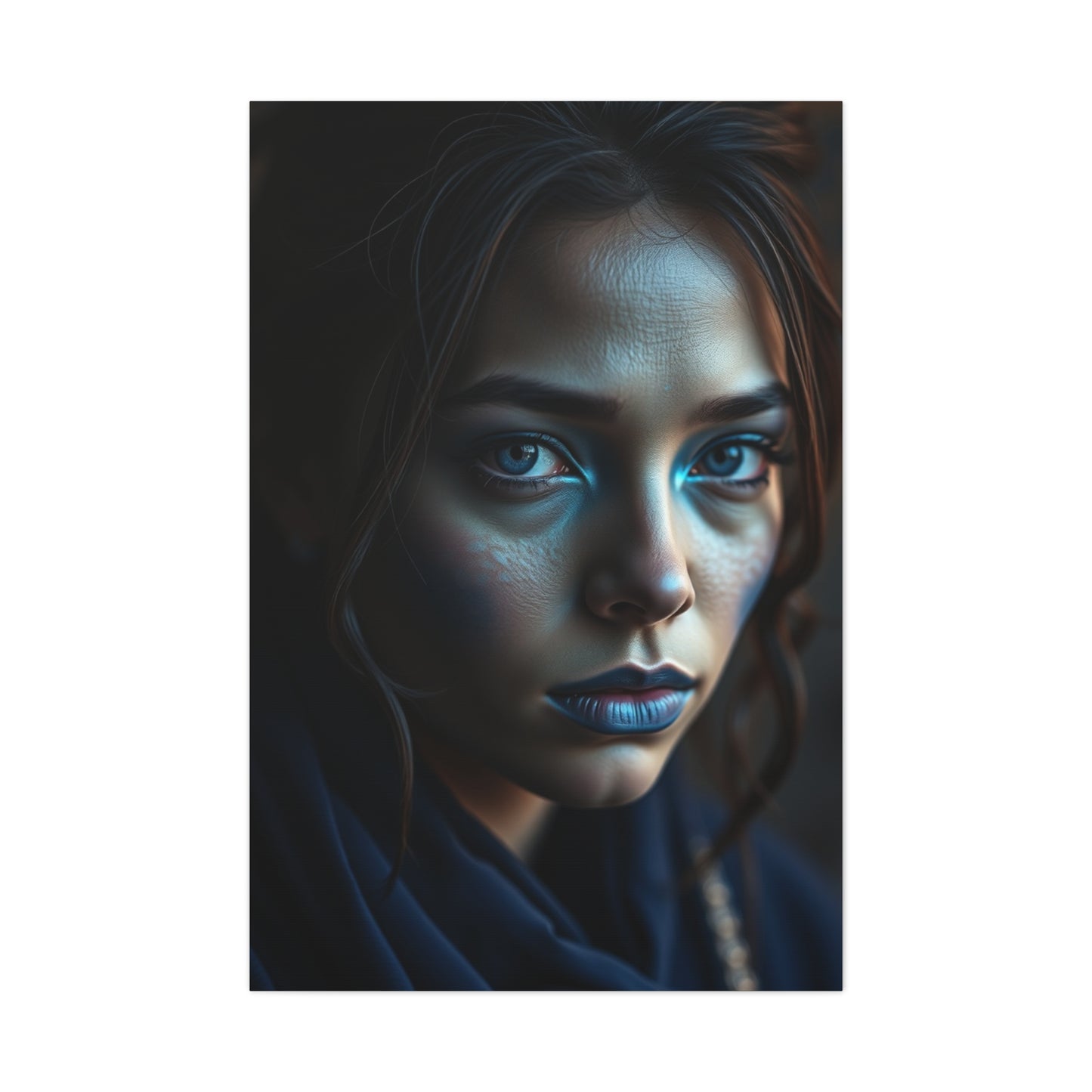 Indigo Reverie Masterpiece Wall Art & Canvas Print