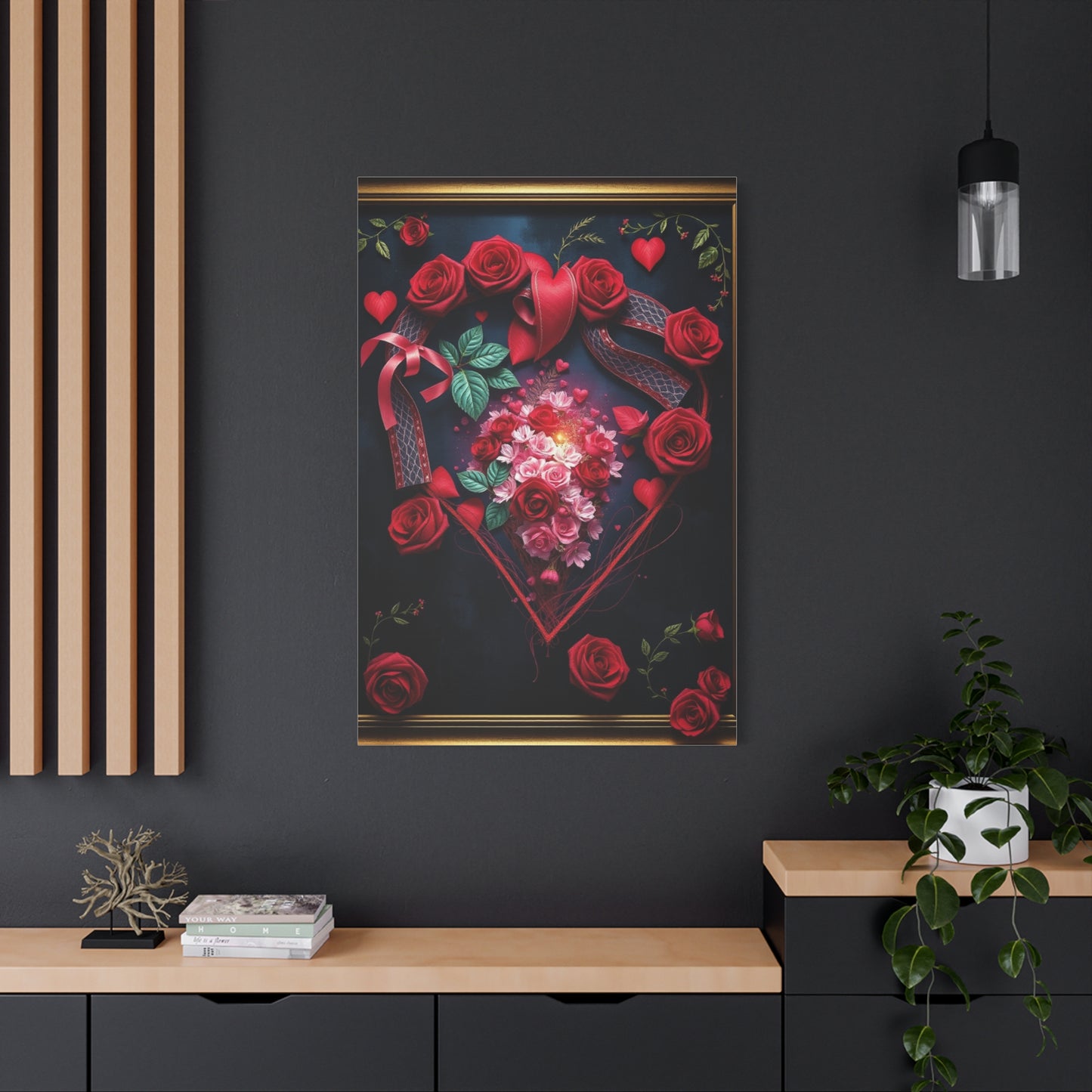 Valentine's Day Art Luxury Canvas Wall Art & Canvas Print