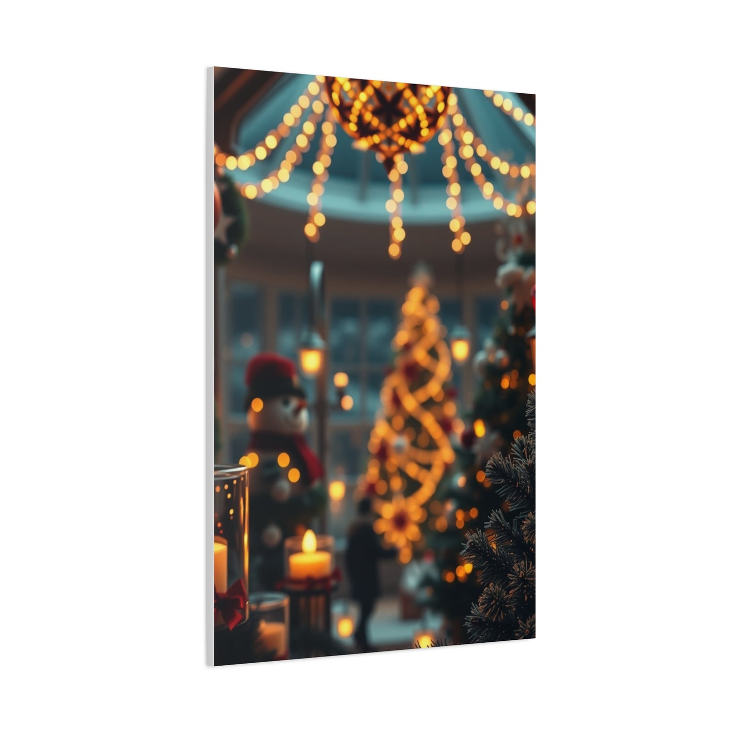Yuletide Elegance Canvas Wall Art & Canvas Print