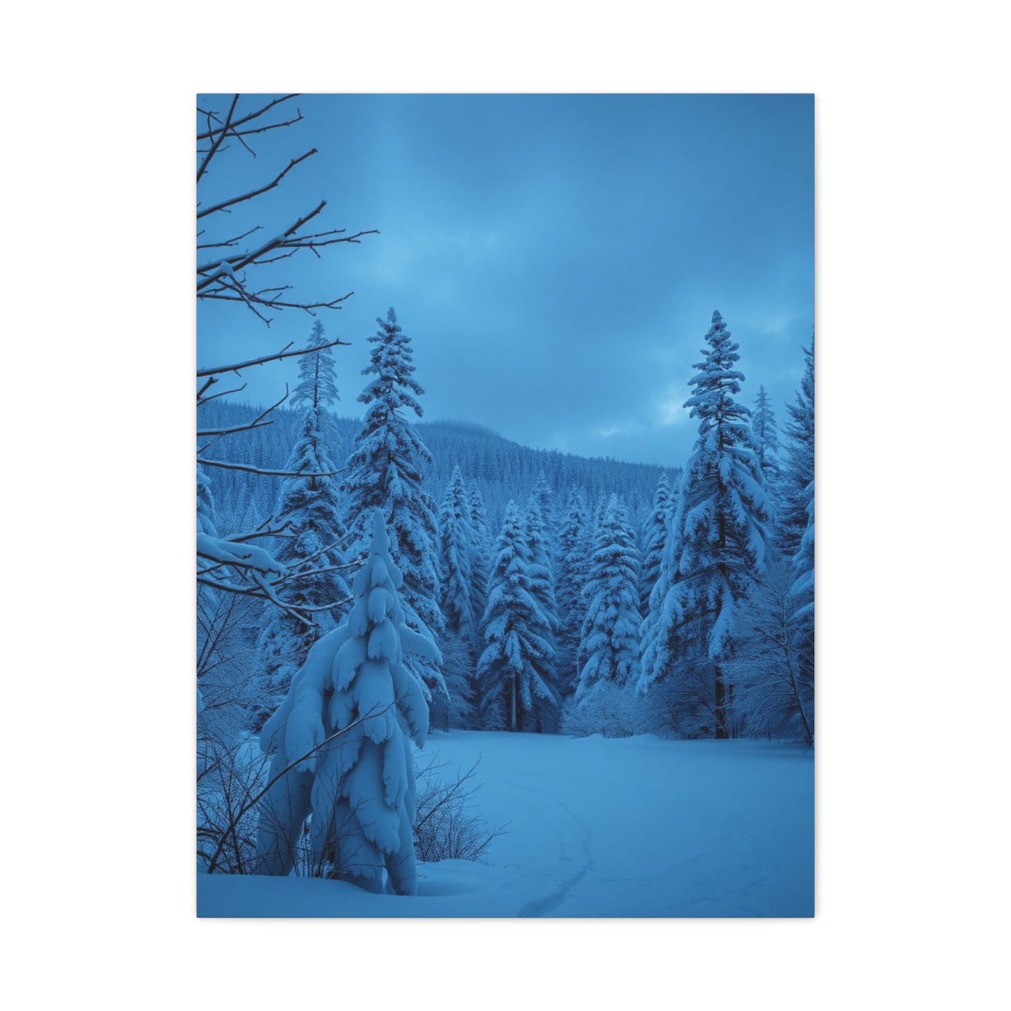 Winter Art Premium Canvas 19 Wall Art & Canvas Print