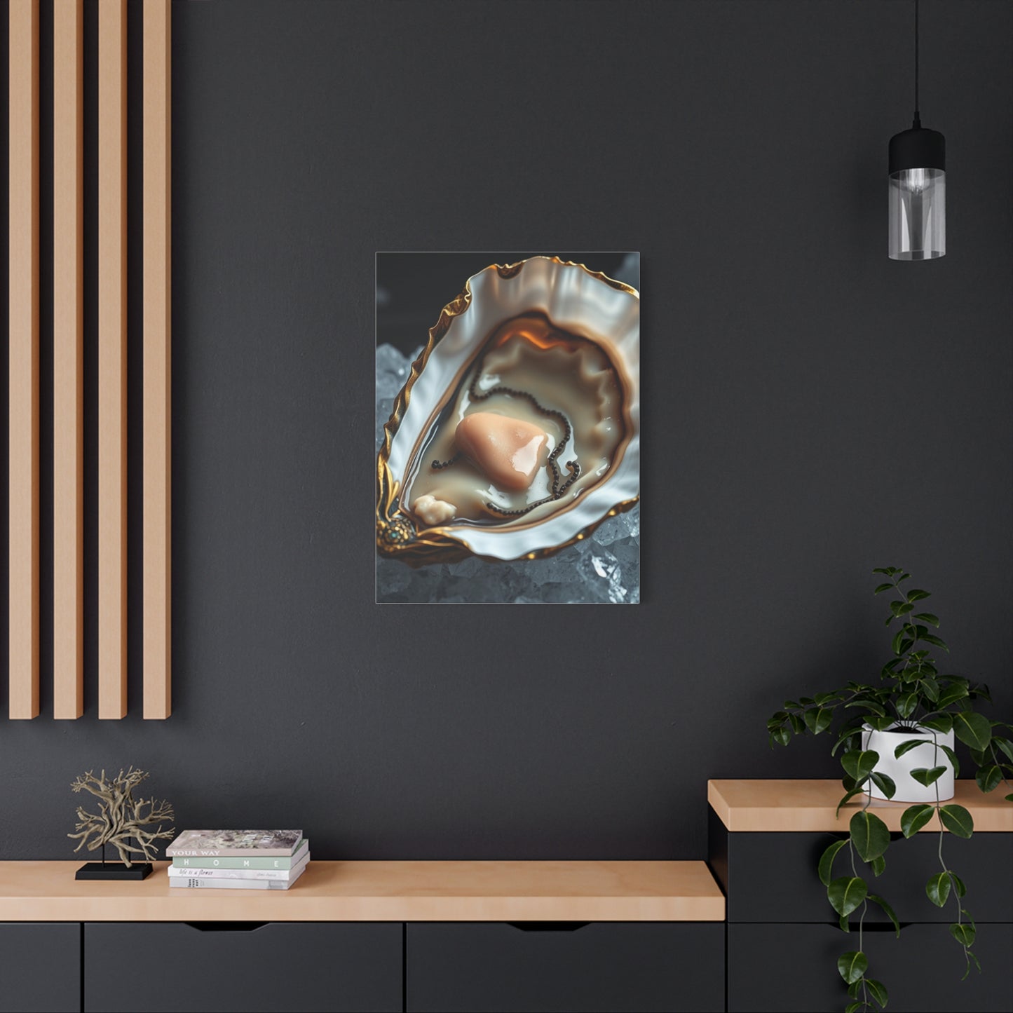 Oyster Art Canvas Art 4 Wall Art & Canvas Print