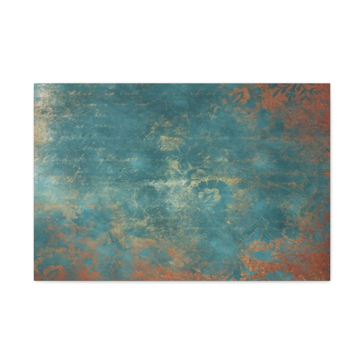 Teal Rust Reverie Wall Art & Canvas Prints