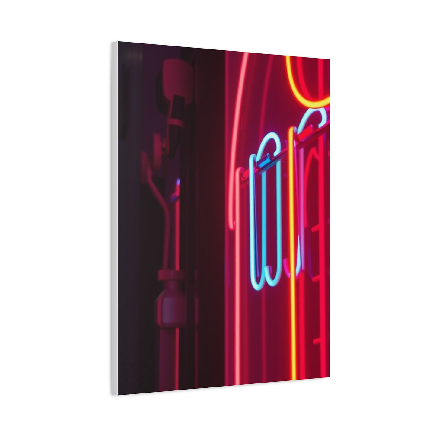 Neon Art Premium Canvas 19 Wall Art & Canvas Print