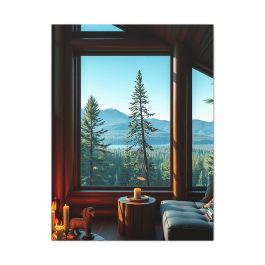Cabin & Lodge Decor Art Luxury Canvas Wall Art & Canvas Print