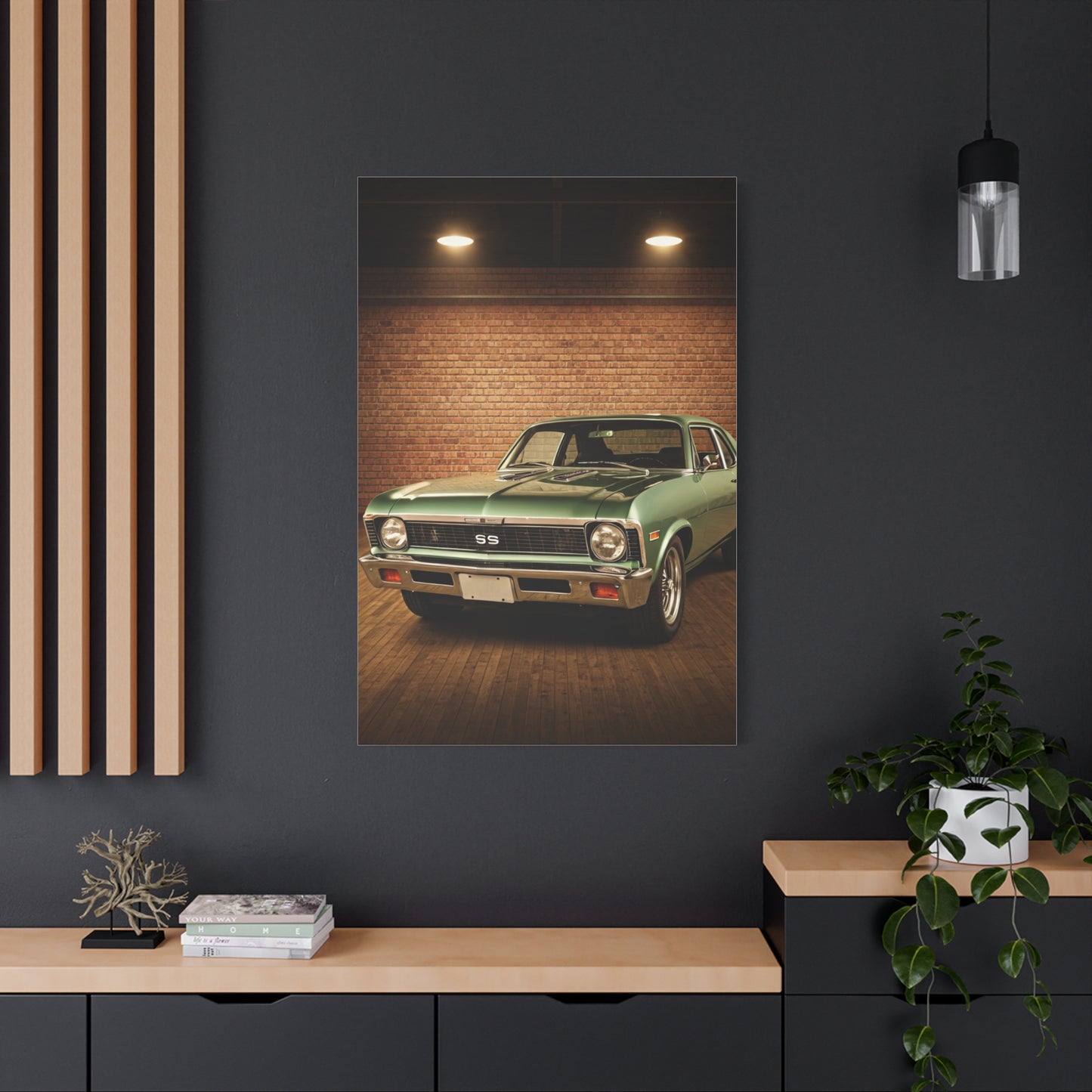 Chevrolet Nova SS Warehouse Muscle Wall Art & Canvas Prints
