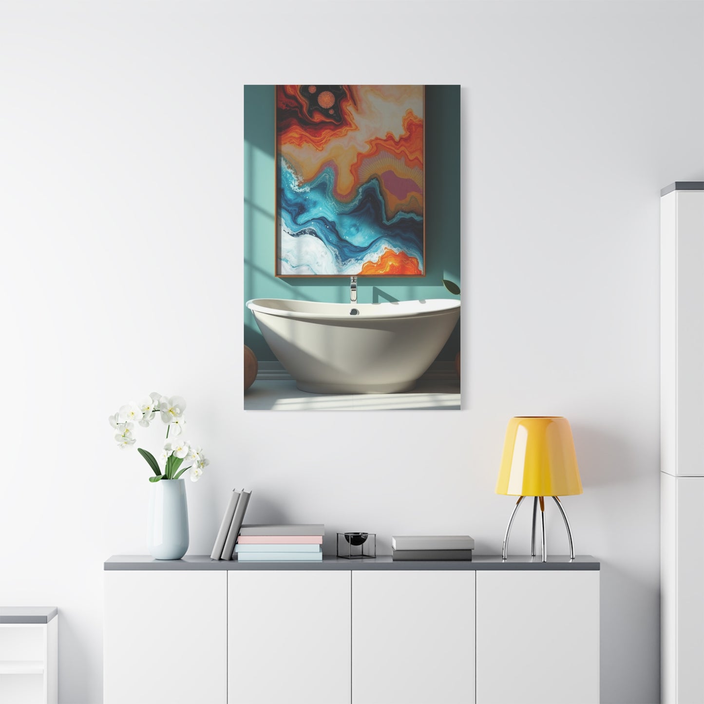 Lavish Spa Wall Elegance Wall Art & Canvas Print