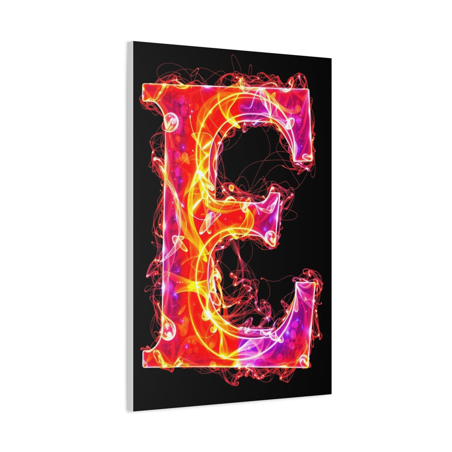 The Letter E - Art Canvas Art 2 Wall Art & Canvas Print