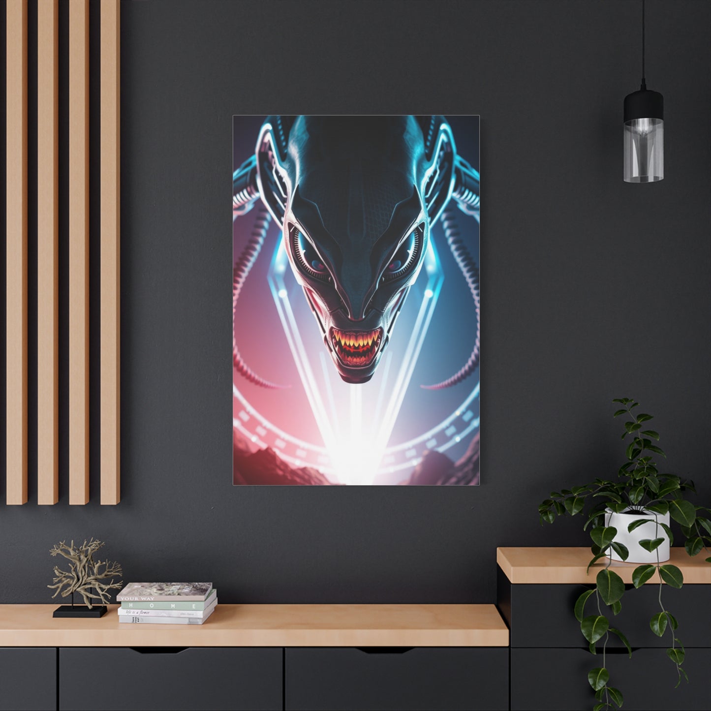 Supreme Alien Art Beautiful Collection Wall Art & Canvas Print