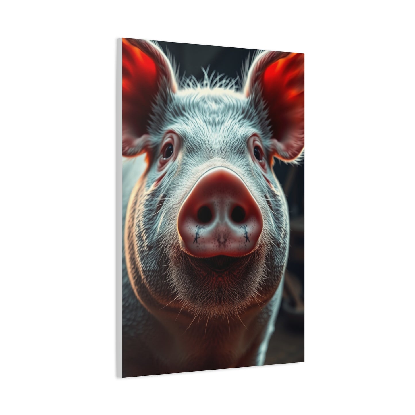 Pig Art Canvas Art 6 Wall Art & Canvas Print