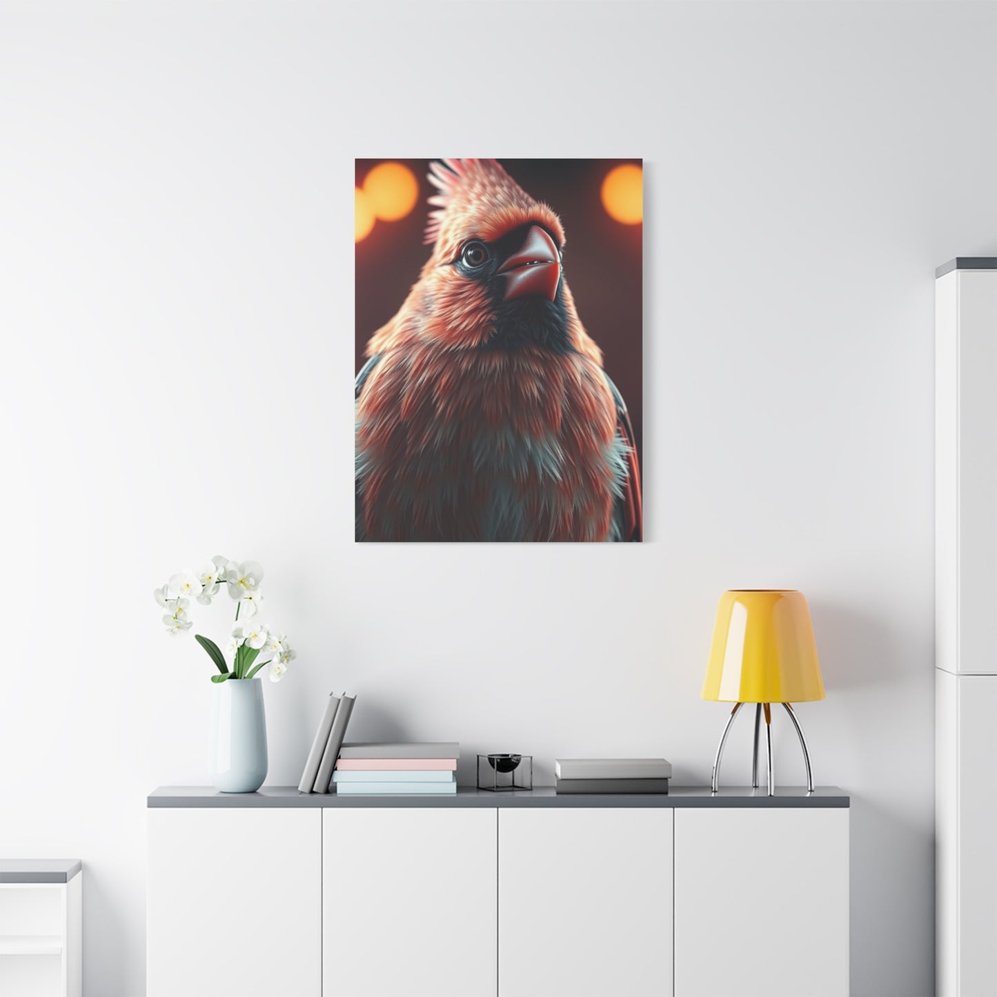 Noble Vermilion Tapestry
