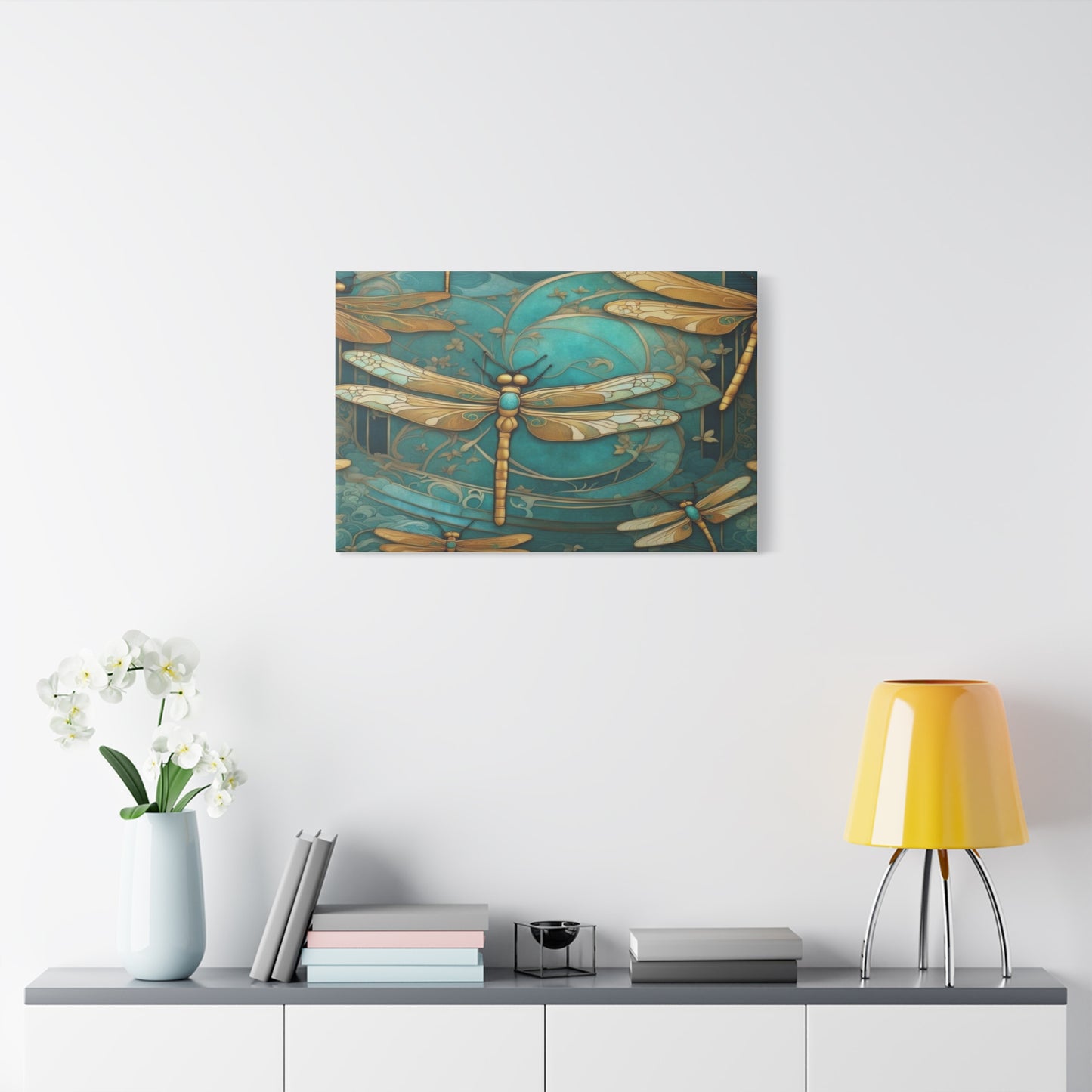 Golden Wings Wall Art & Canvas Prints
