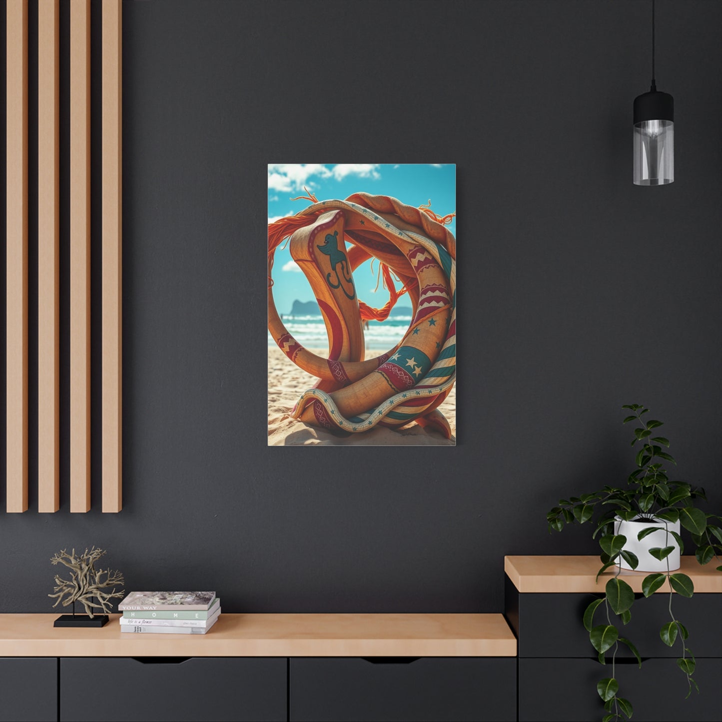Opulent Shoreline Imagery Wall Art & Canvas Print
