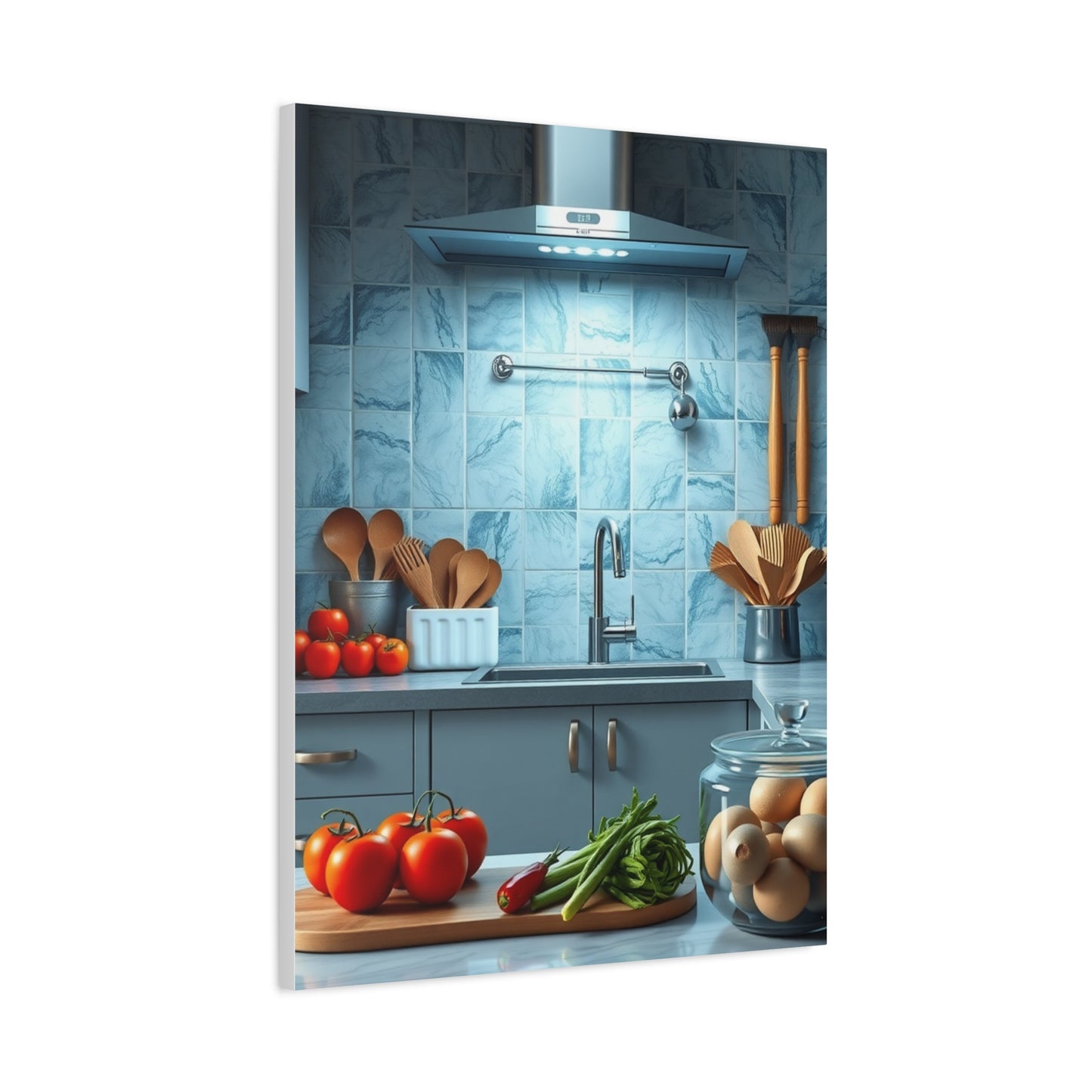 Culinary Elegance Tableau Wall Art & Canvas Print