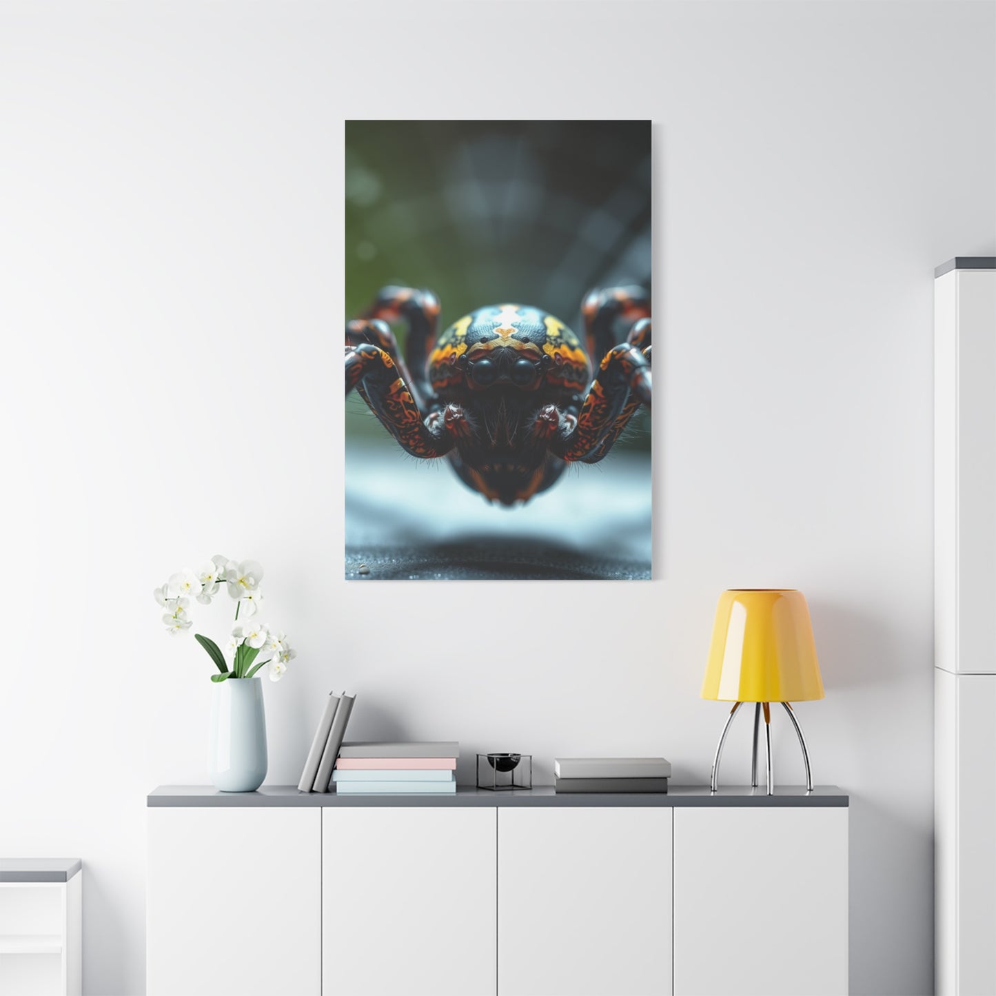 Silken Web Symphony Wall Art & Canvas Print