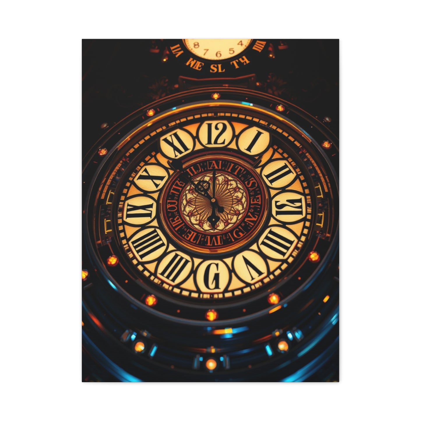 Clock Art Canvas Art 9 Wall Art & Canvas Print