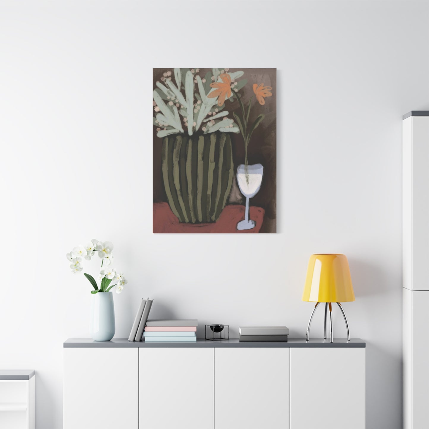 Blooming Cactus Wall Art & Canvas Prints