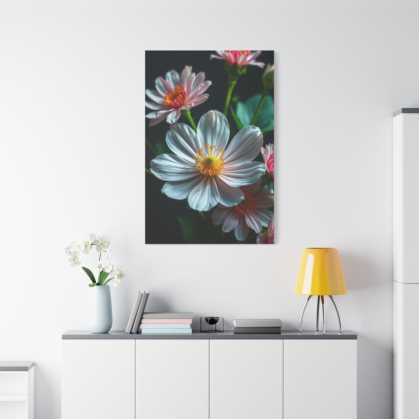 Chic Flora Panorama Wall Art & Canvas Print