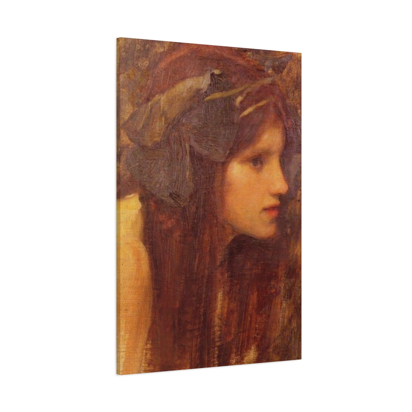John William A Naiad Study Wall Art & Canvas Prints