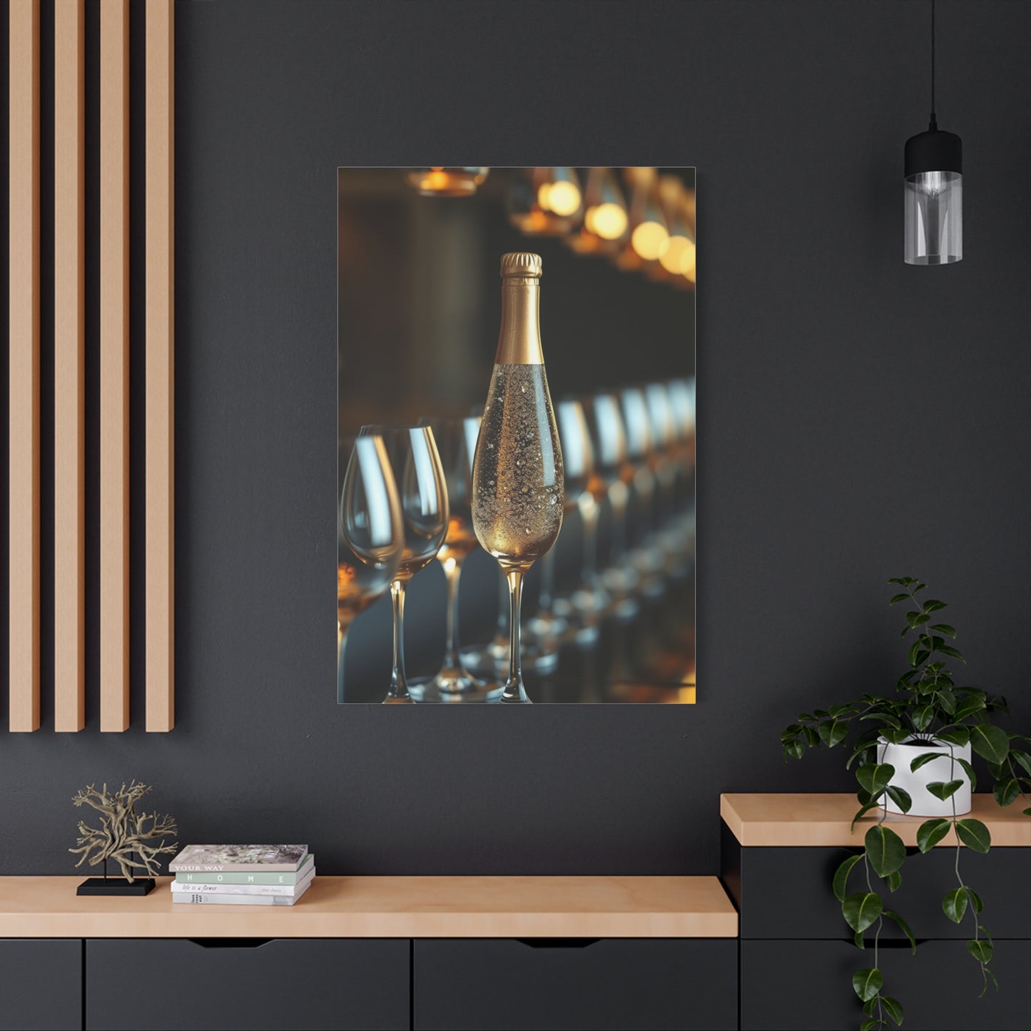 Champagne Art Supreme Gallery Wall Art & Canvas Print